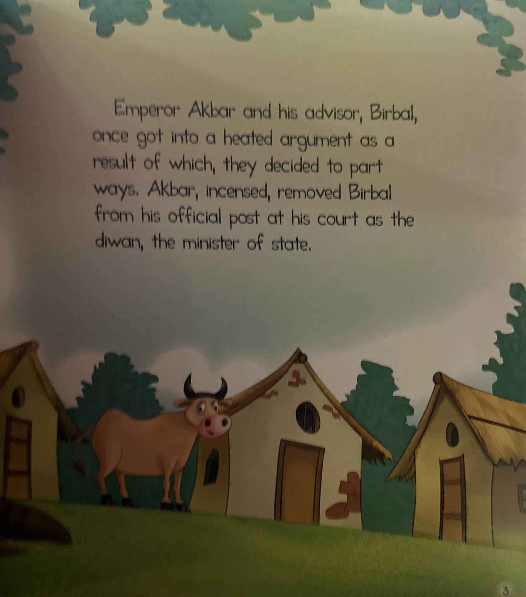 Akbar-Birbal Stories: The Elephant's Footmark