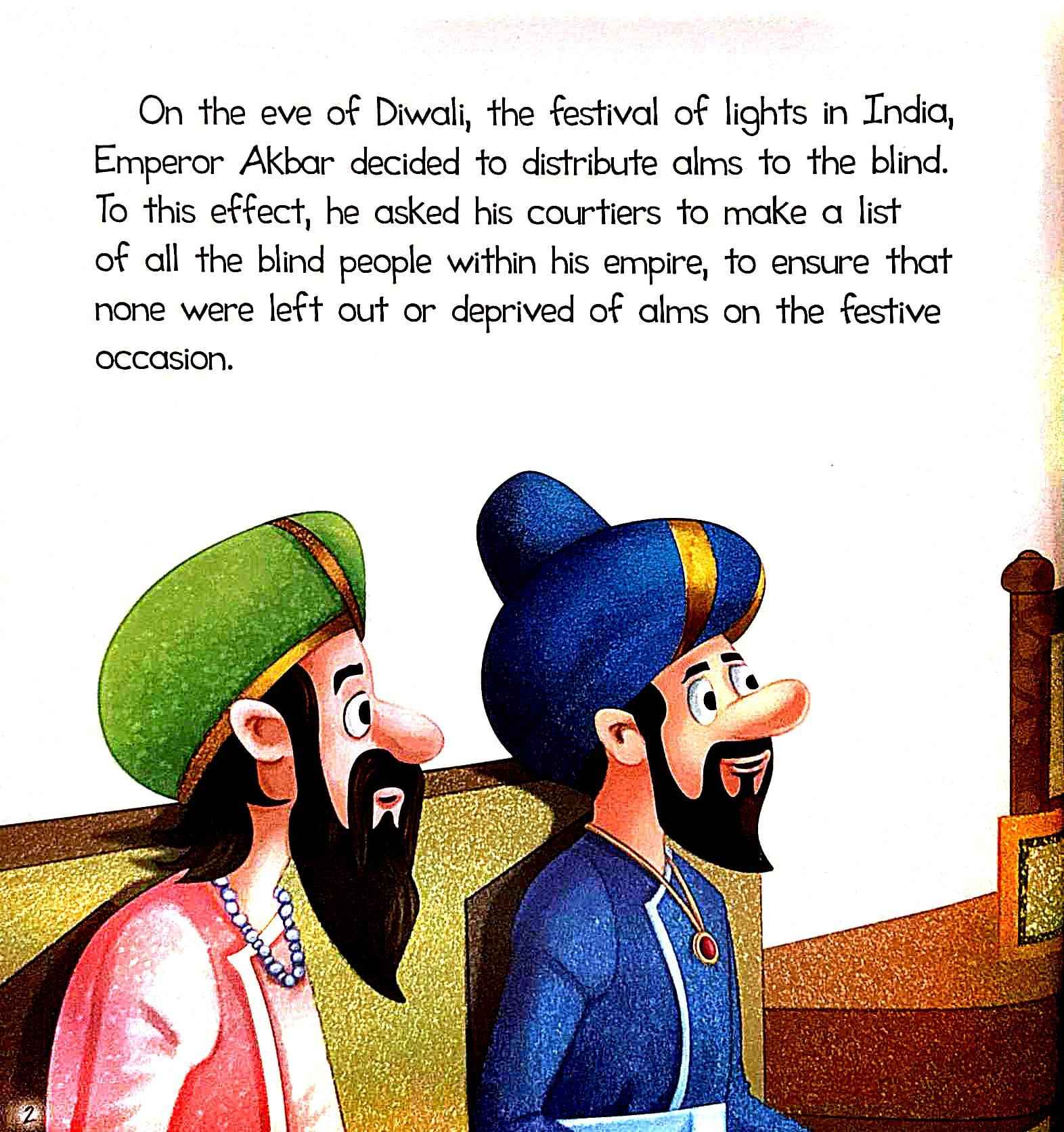 Akbar-Birbal Stories: The List of Blind People