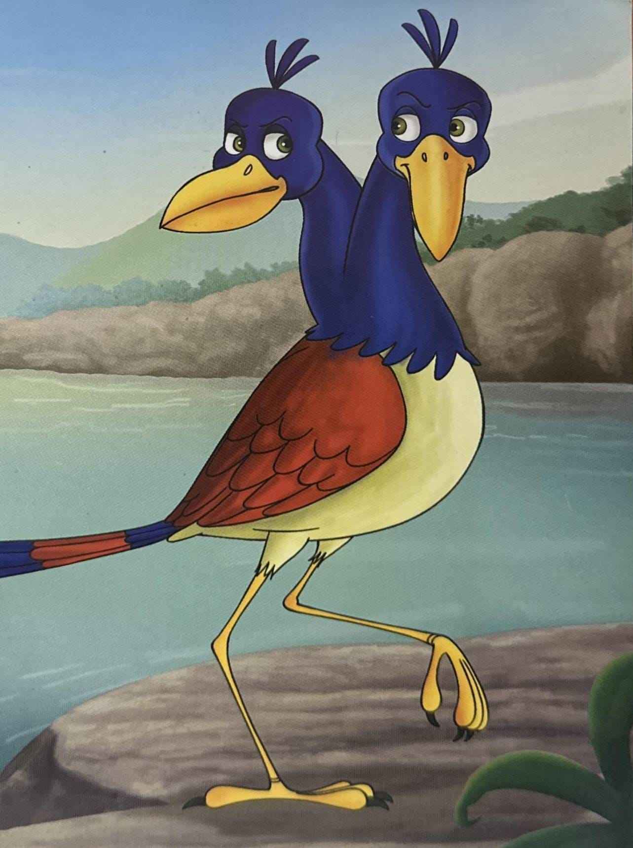 Moral Stories: A Bird With Two Necks (Alka Publications)