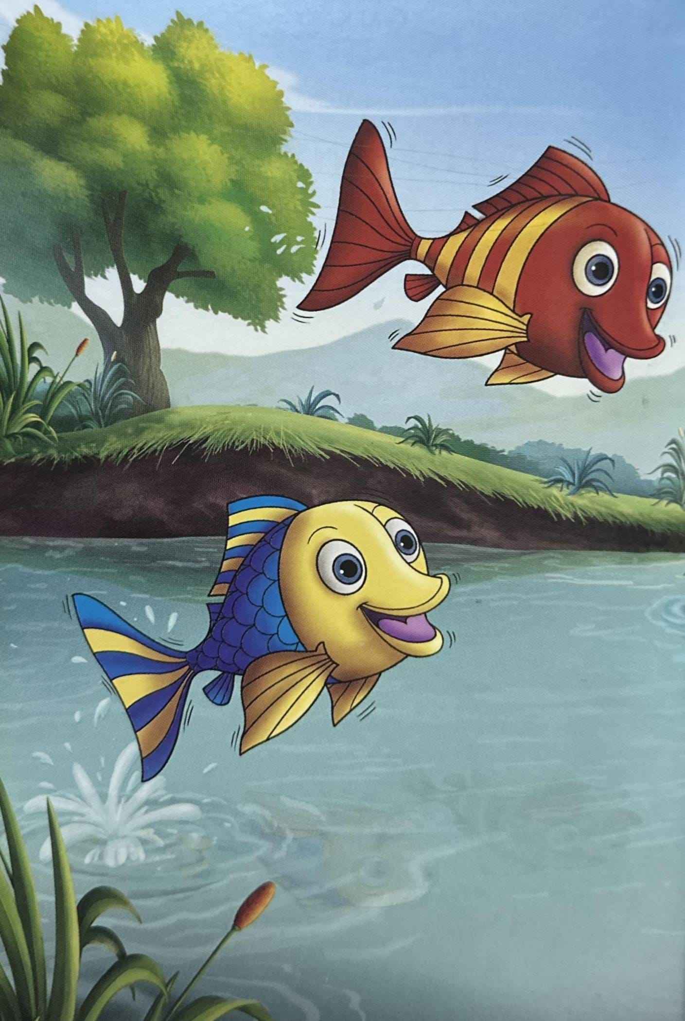 Moral Stories: Two Fish and a Frog (Alka Publications)