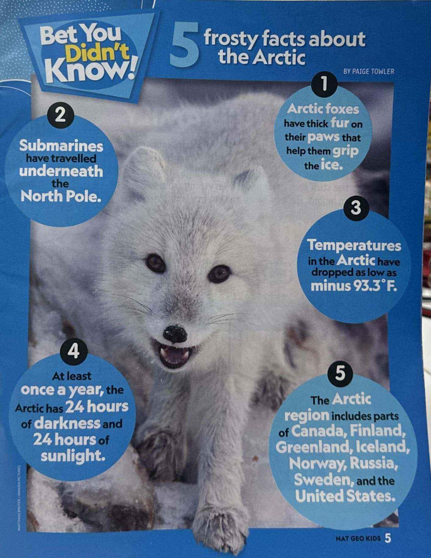 National Geographic Kids: 5 Cool Critters