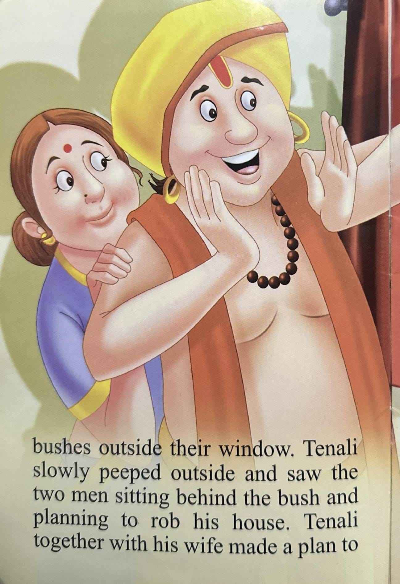 Tenali Raman: Trap the Robbers (and Other Stories) (2 in 1 Large Print)