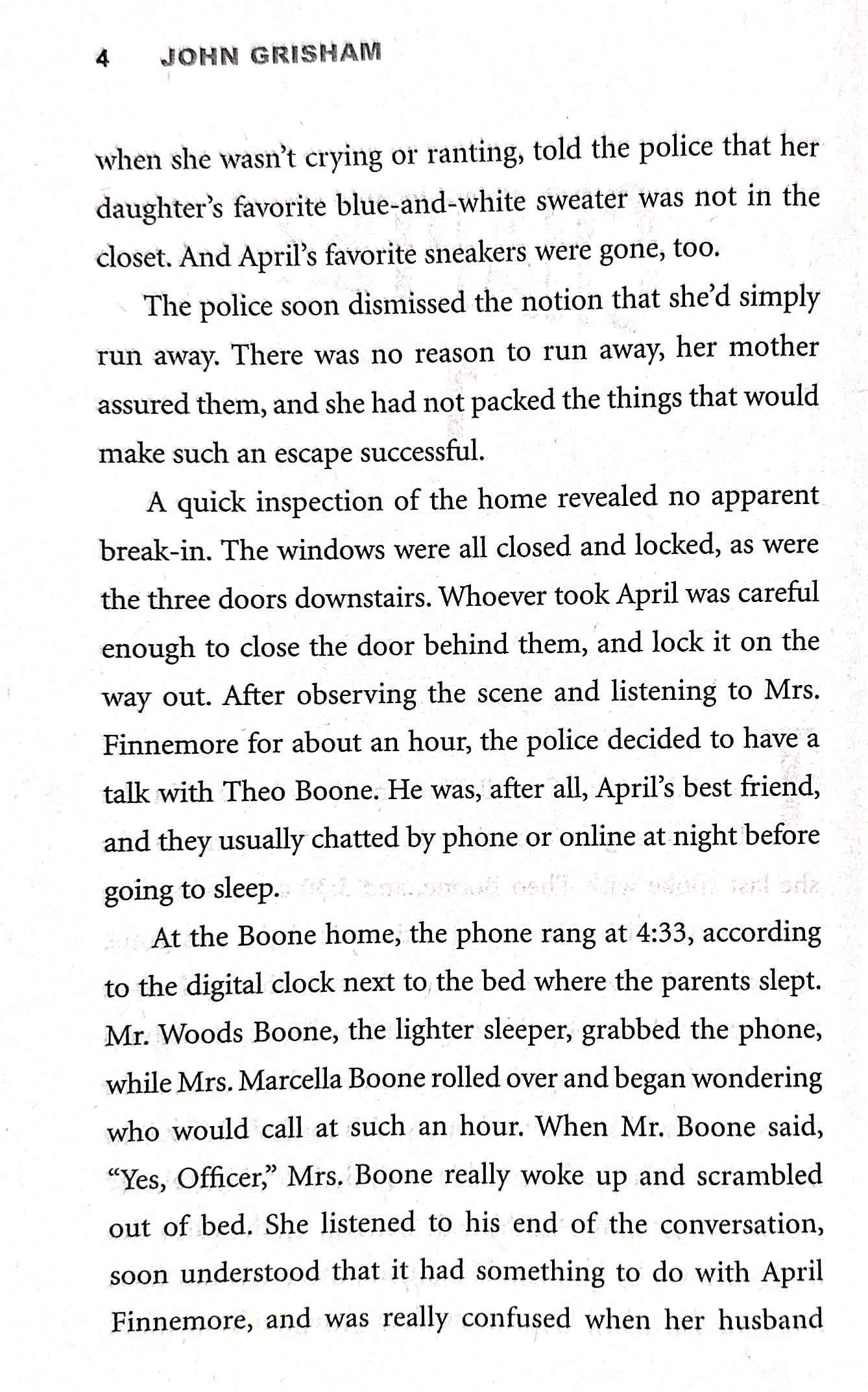 Theodore Boone #2 The Abduction