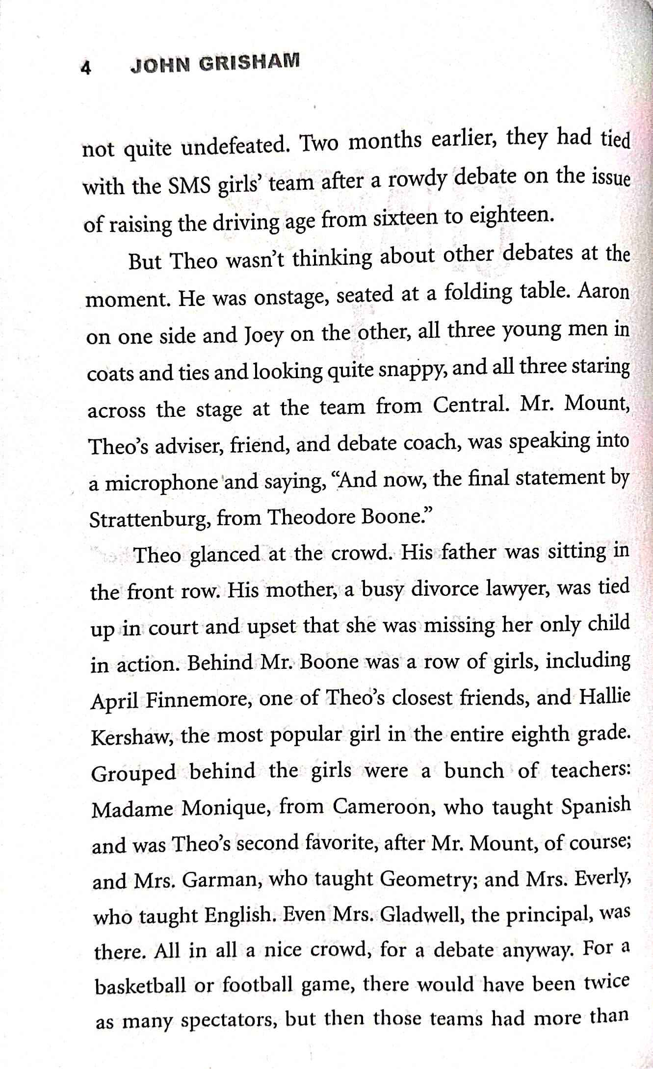 Theodore Boone #4 The Activist