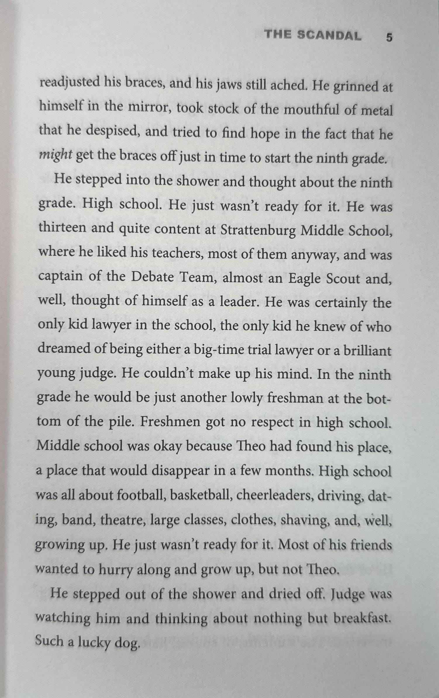 Theodore Boone #6 The Scandal