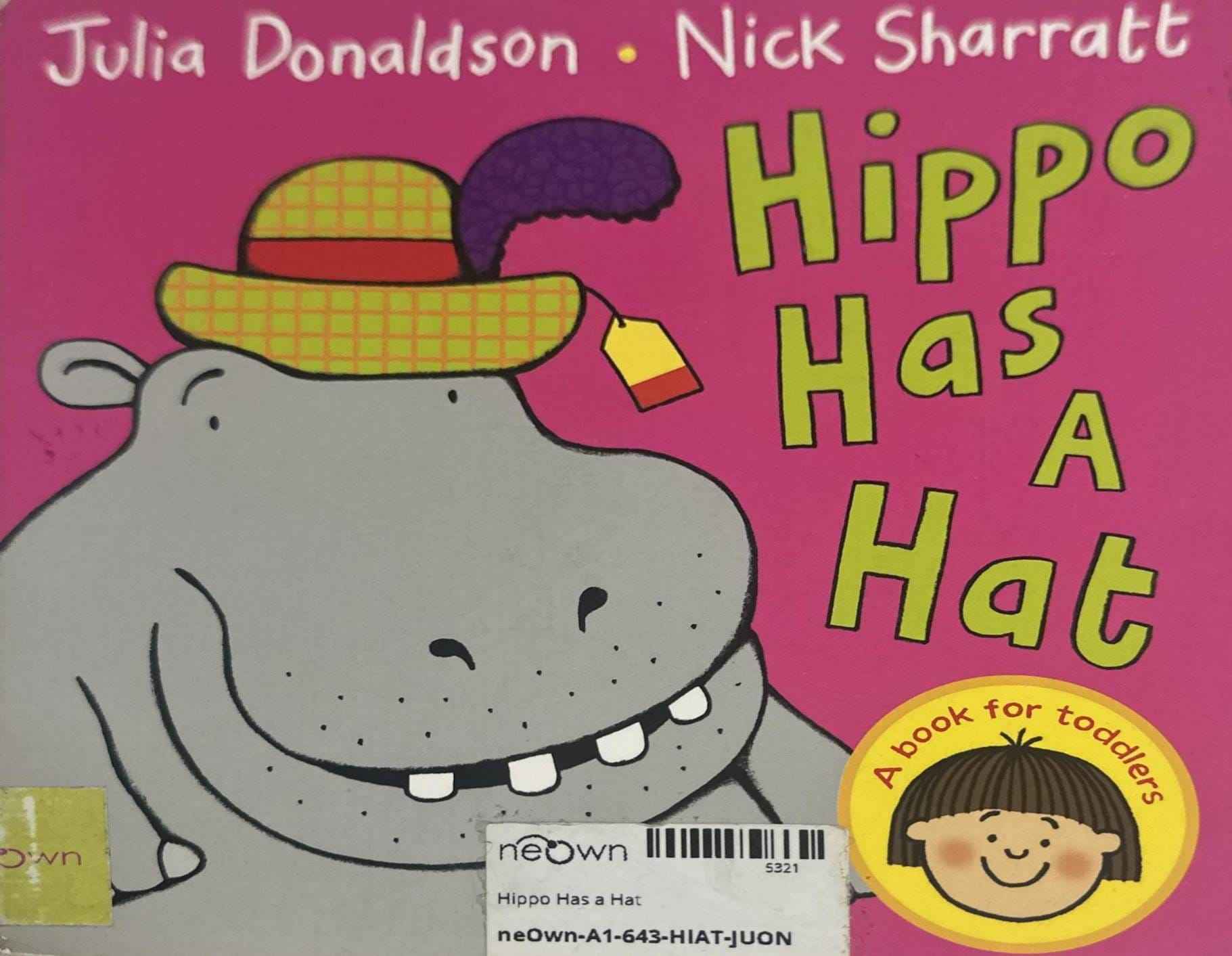 Hippo Has a Hat (Board Book)