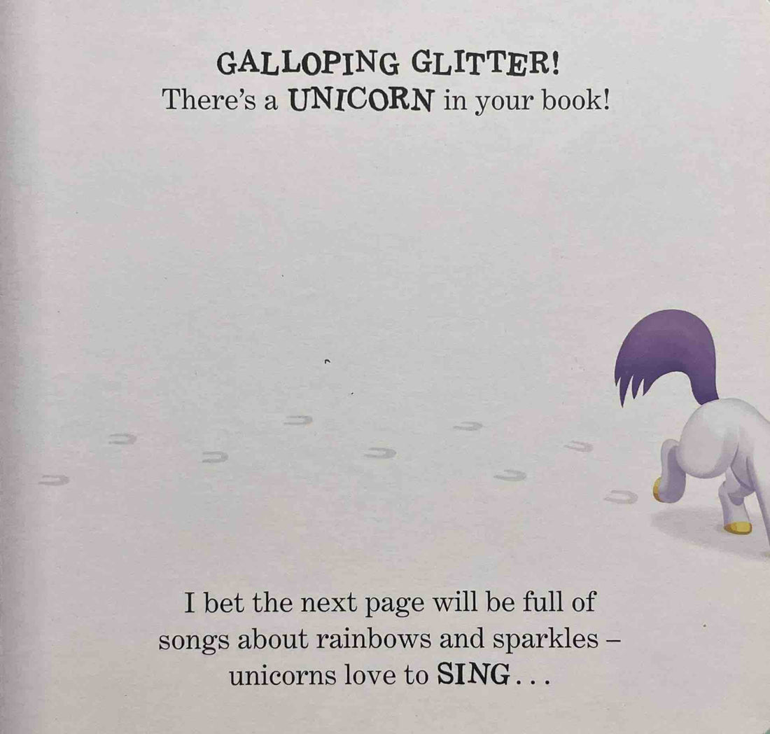 Who's in Your Book?: There's a Unicorn in Your Book (Board Book)