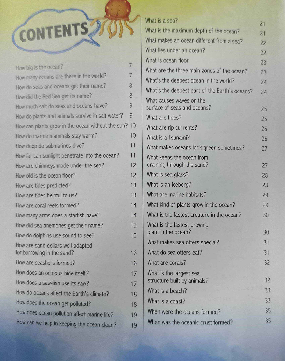 Amazing Questions & Answers: Seas & Oceans