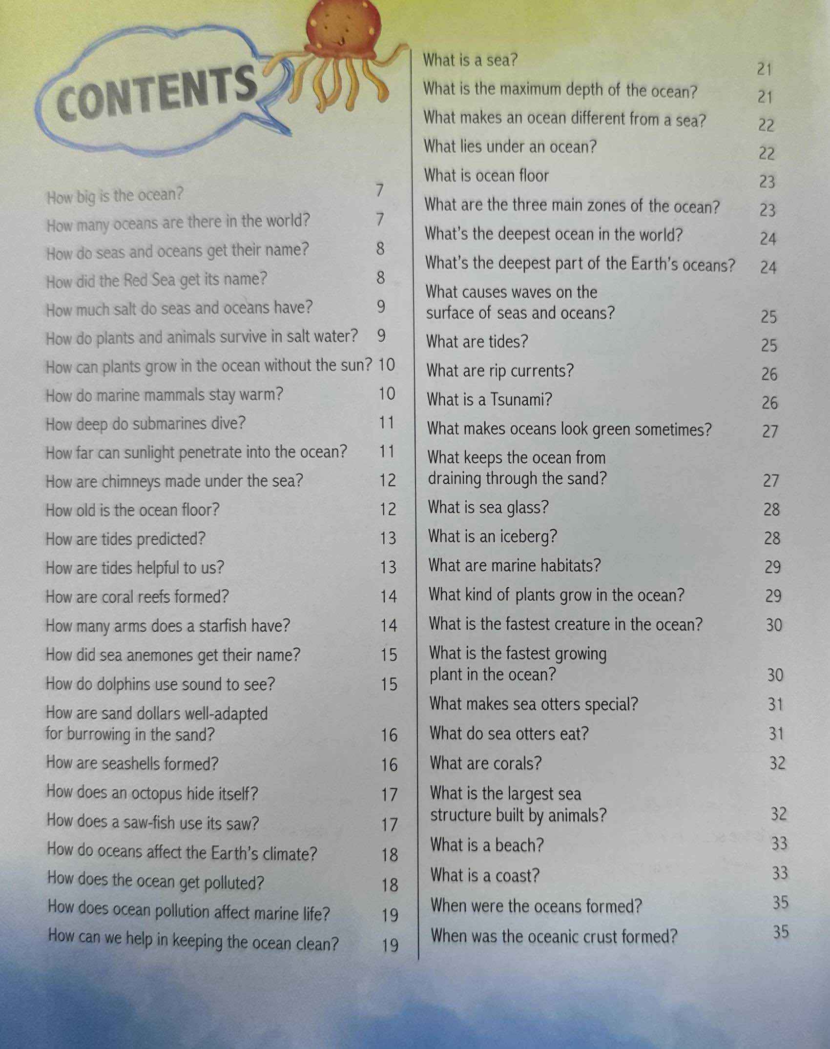Amazing Questions & Answers: Seas & Oceans