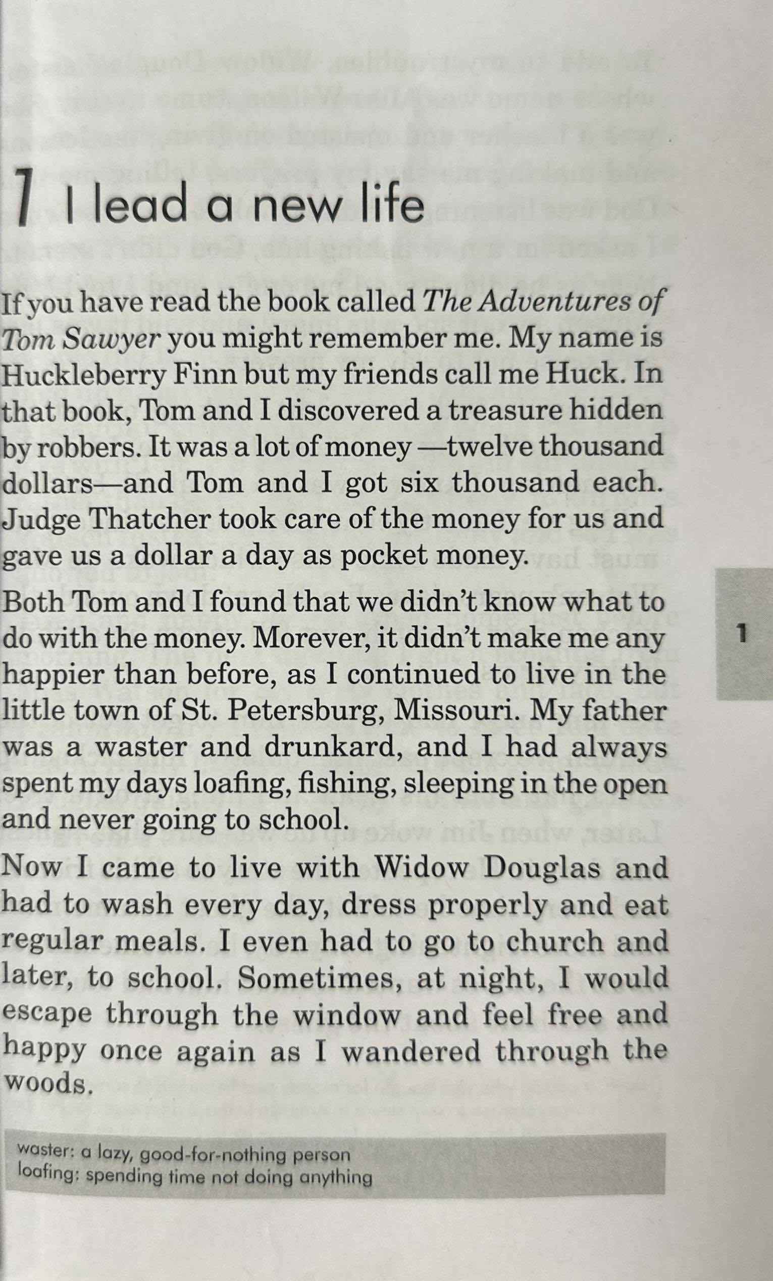 Adventures of Tom and Huck #2 The Adventures of Huckleberry Finn (Easy Readers)