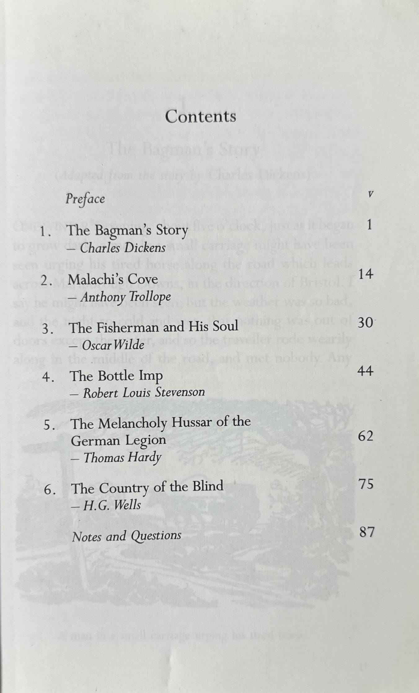 Six Short Stories
