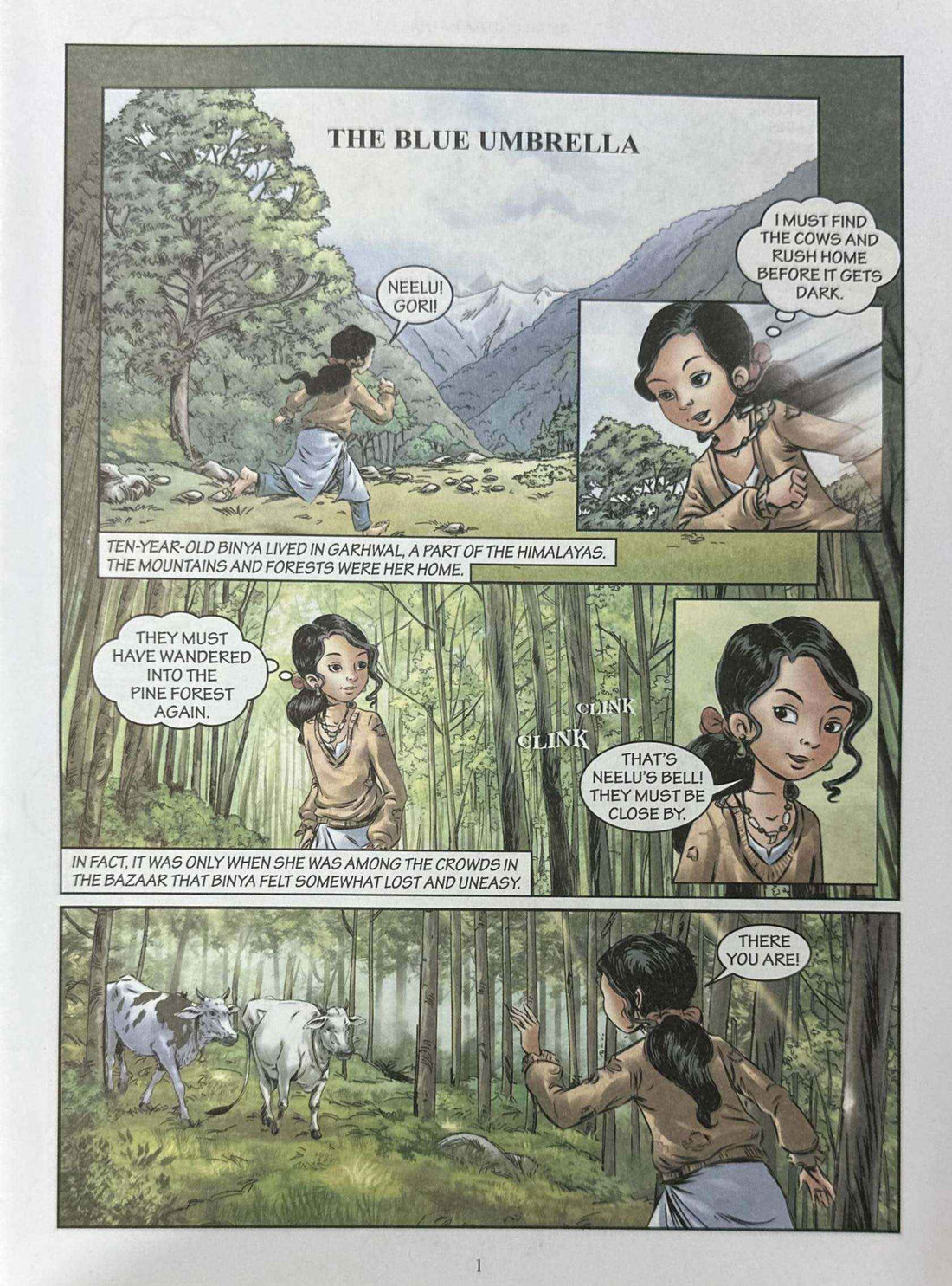 Amar Chitra Katha: The Blue Umbrella