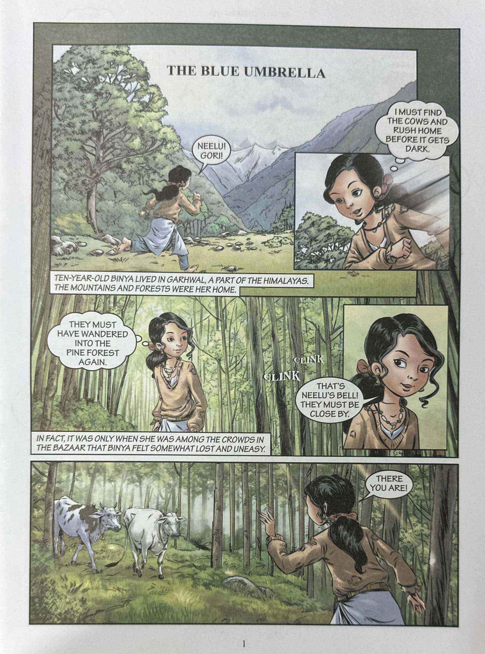 Amar Chitra Katha: The Blue Umbrella