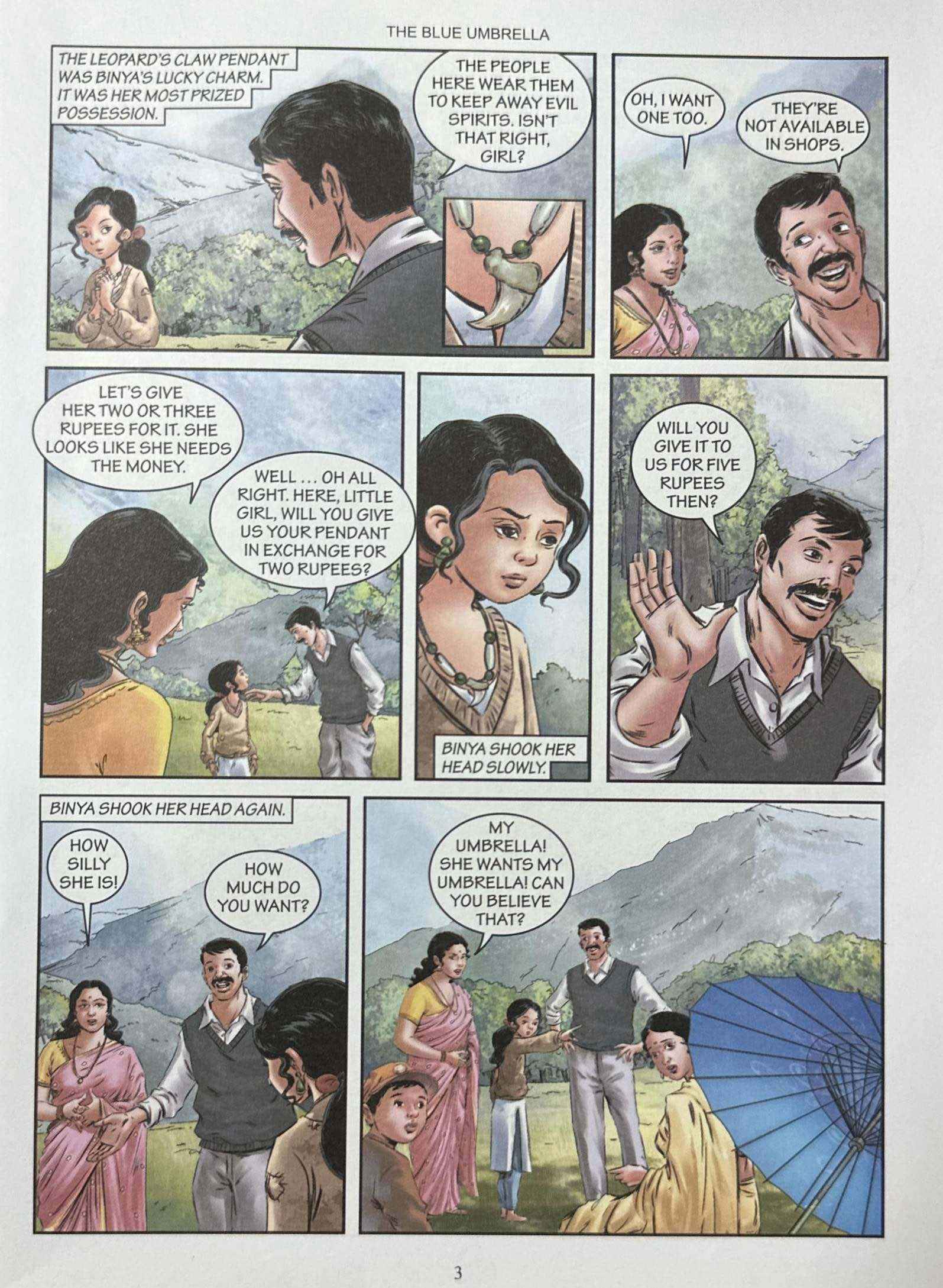 Amar Chitra Katha: The Blue Umbrella