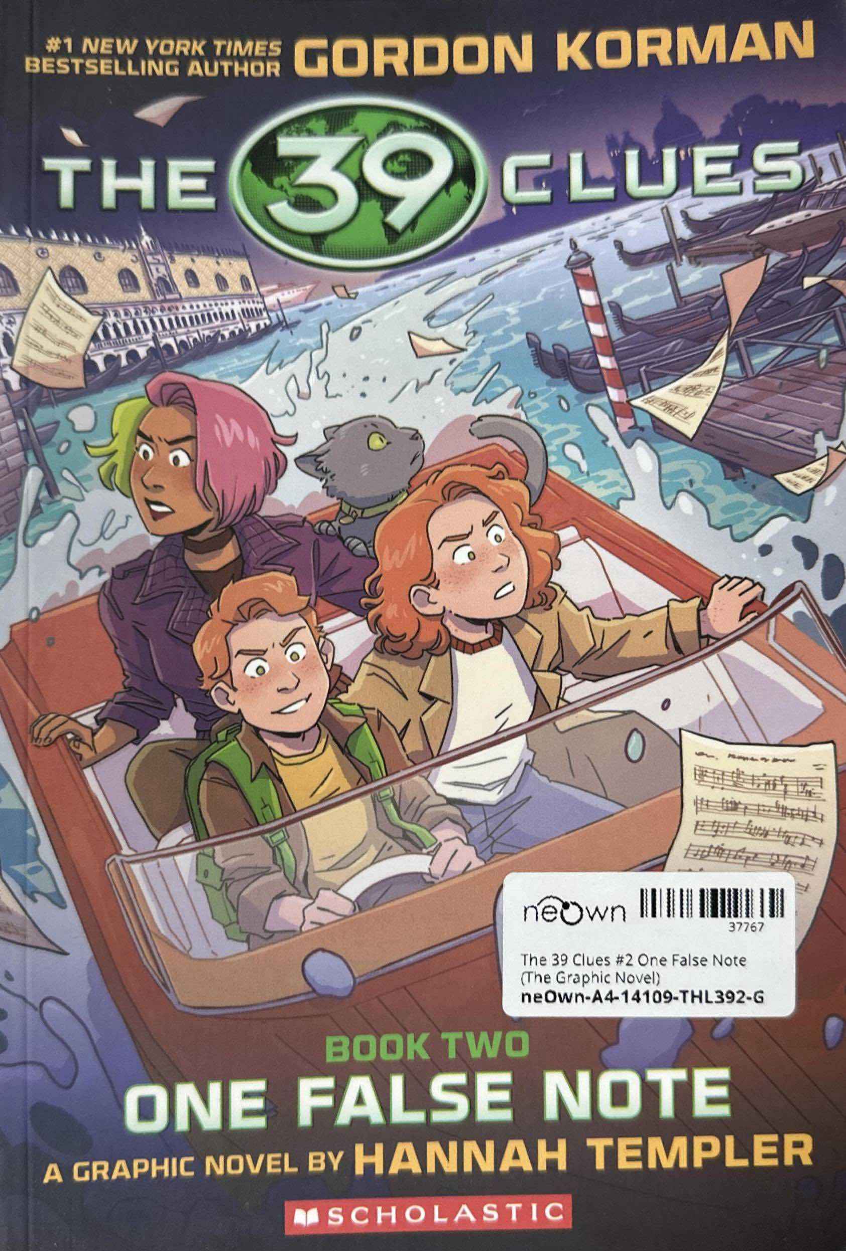 The 39 Clues #2 One False Note (The Graphic Novel)