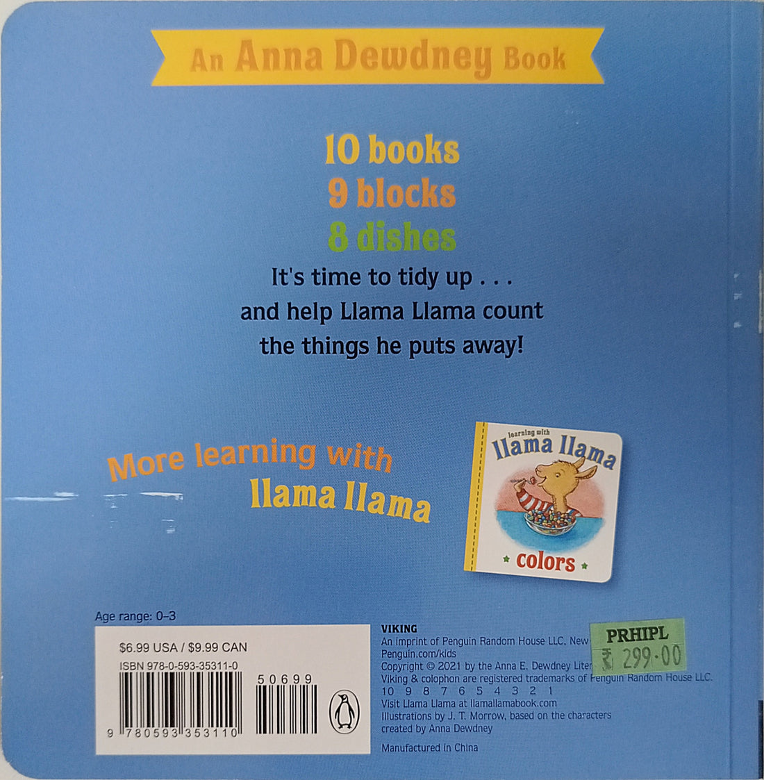 Llama Llama: Learning With Llama Llama Numbers