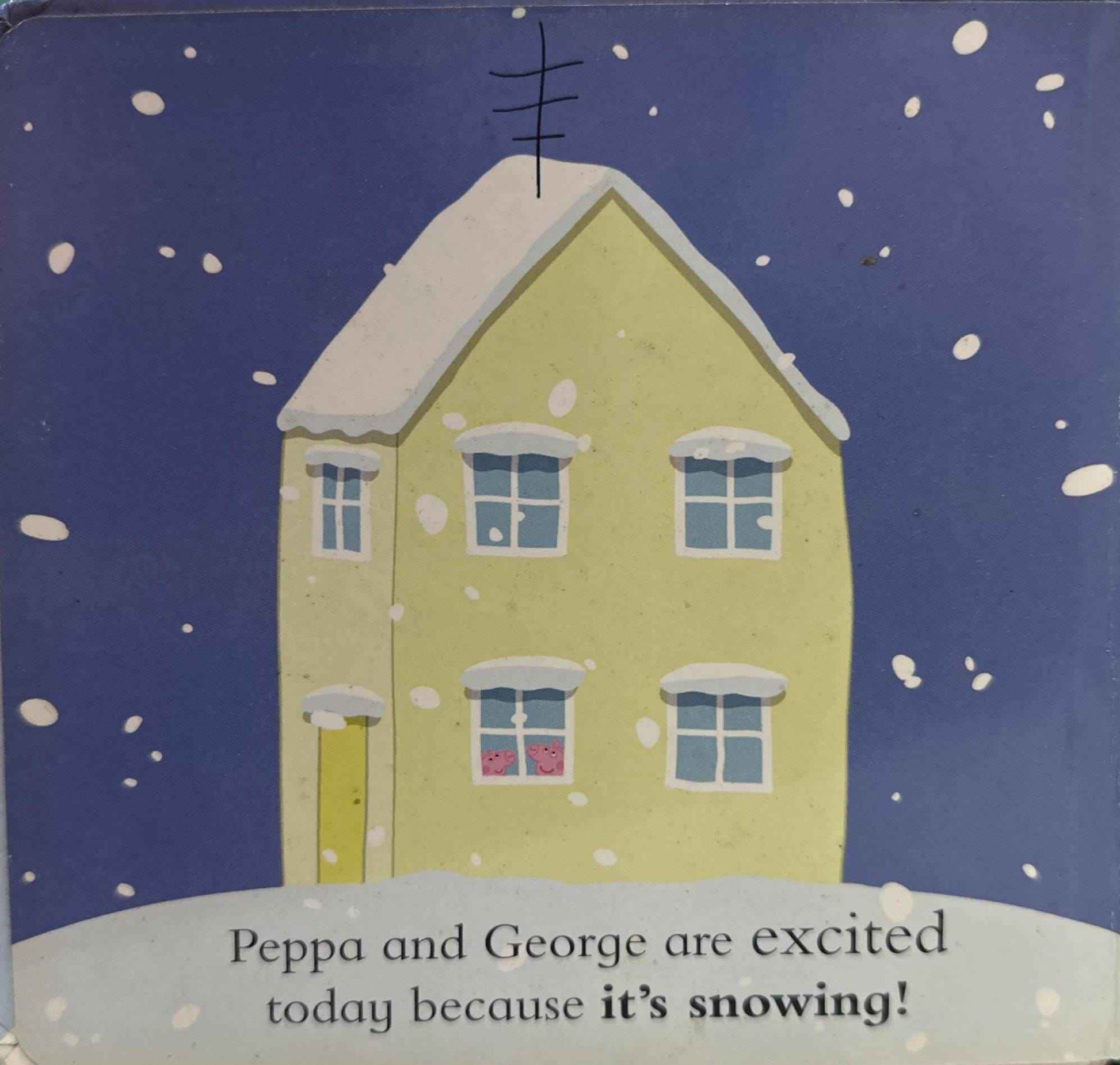 Peppa Pig: Peppa's Snowy Fun! (Board Book)