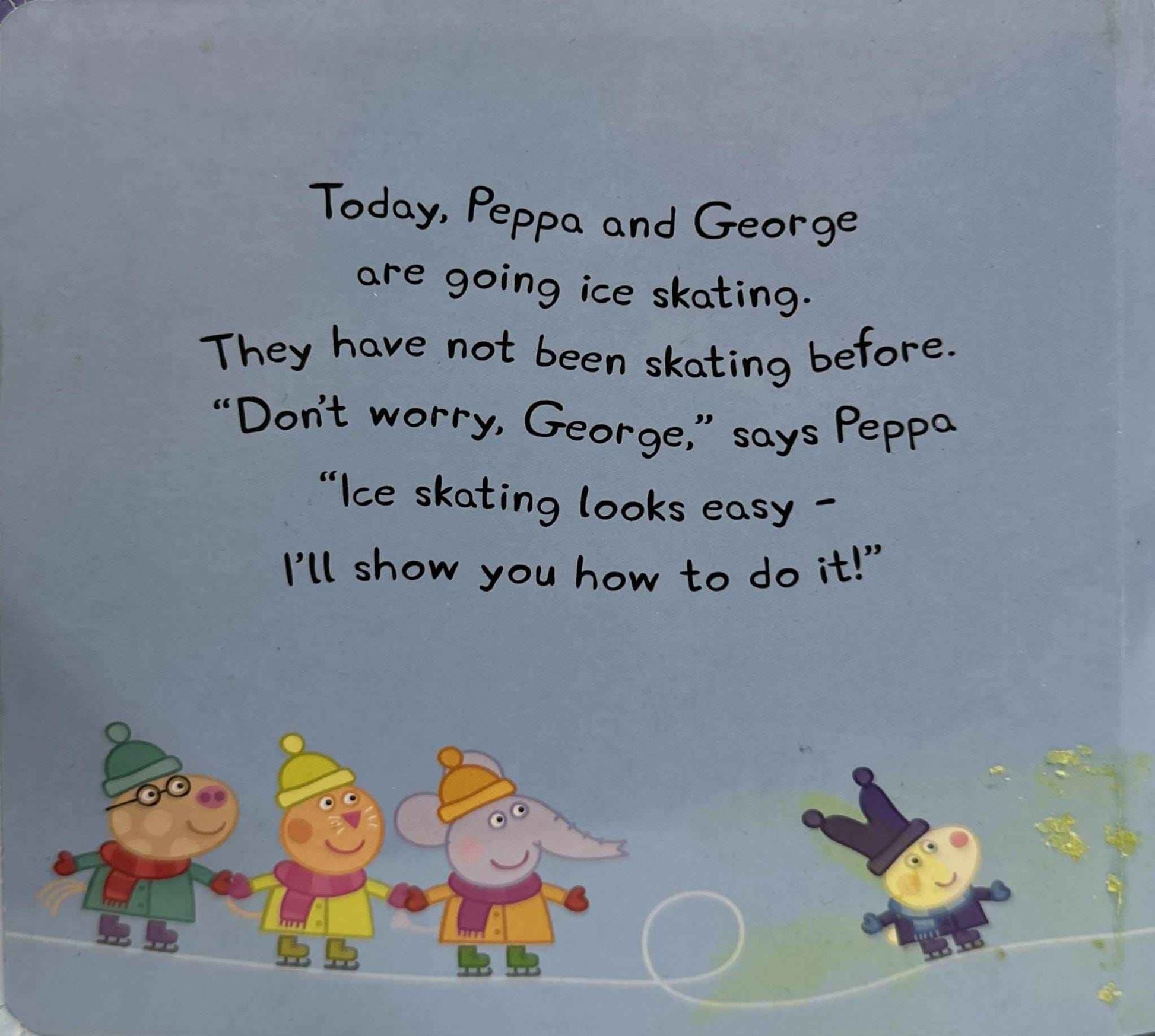 Peppa Pig: Peppa Goes Ice Skating (Board Book)