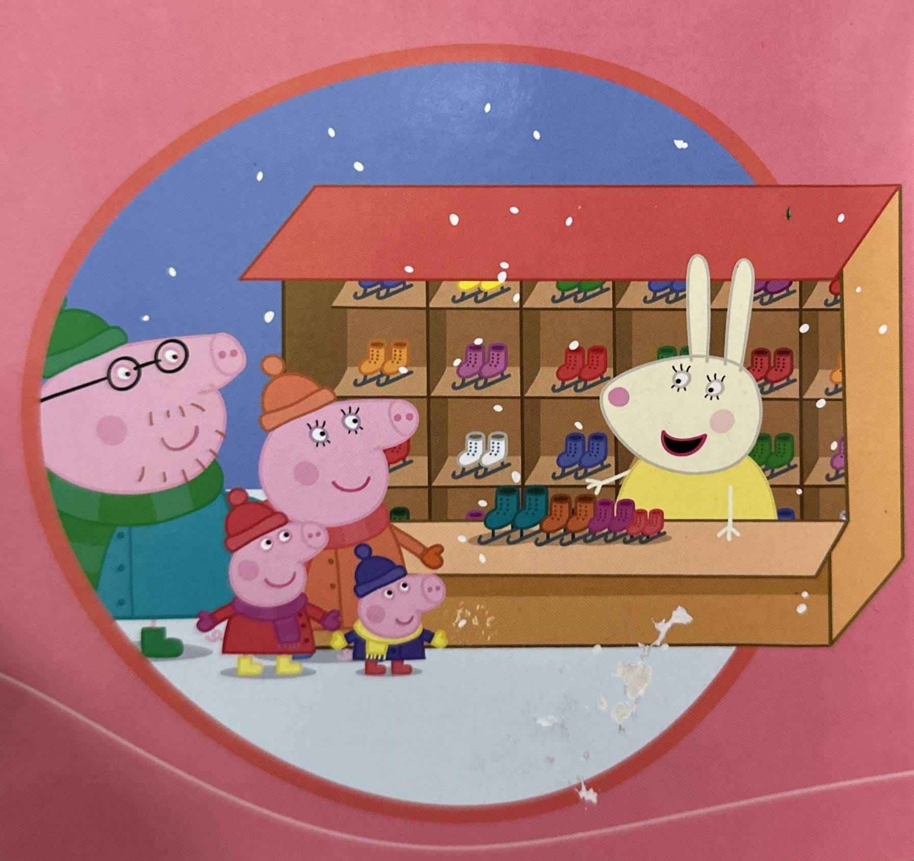 Peppa Pig: Peppa Goes Ice Skating (Board Book)