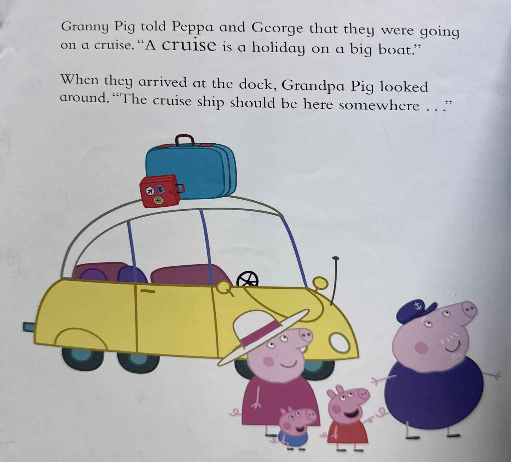 Peppa Pig: Peppa's Holiday Cruise (Paperback)