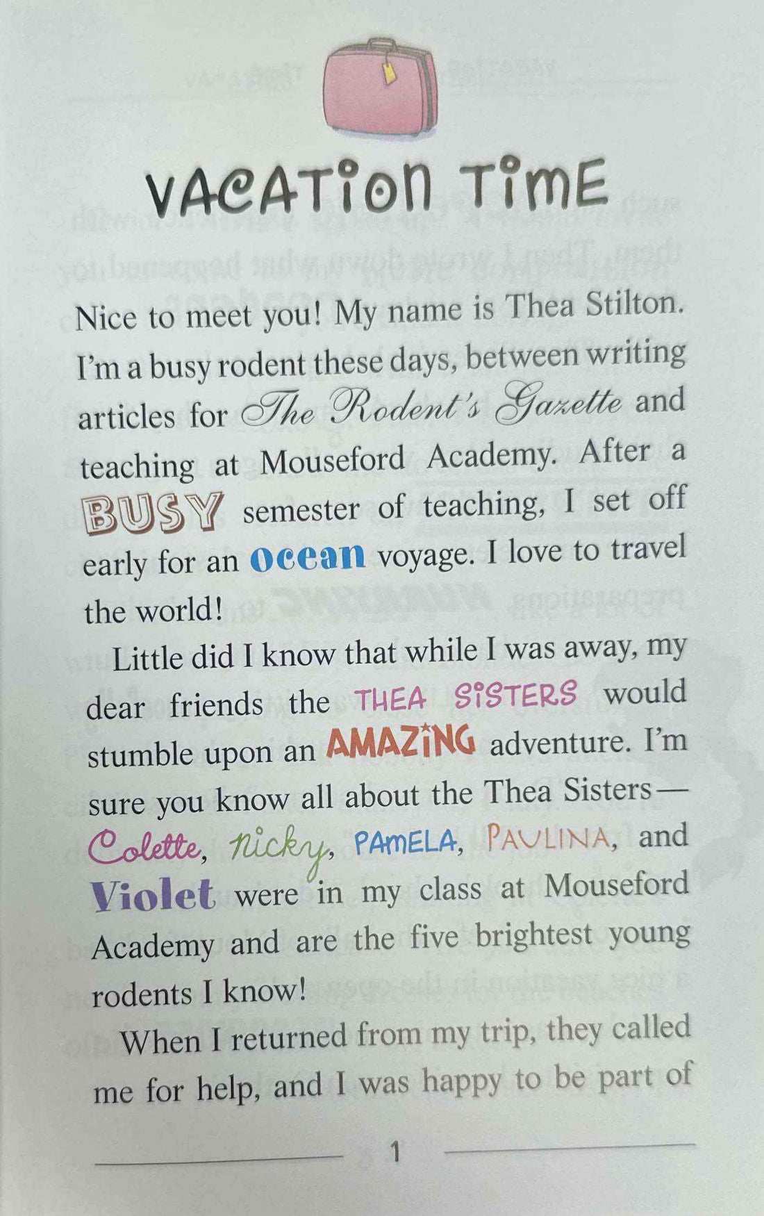 Thea Stilton: The Journey to Atlantis