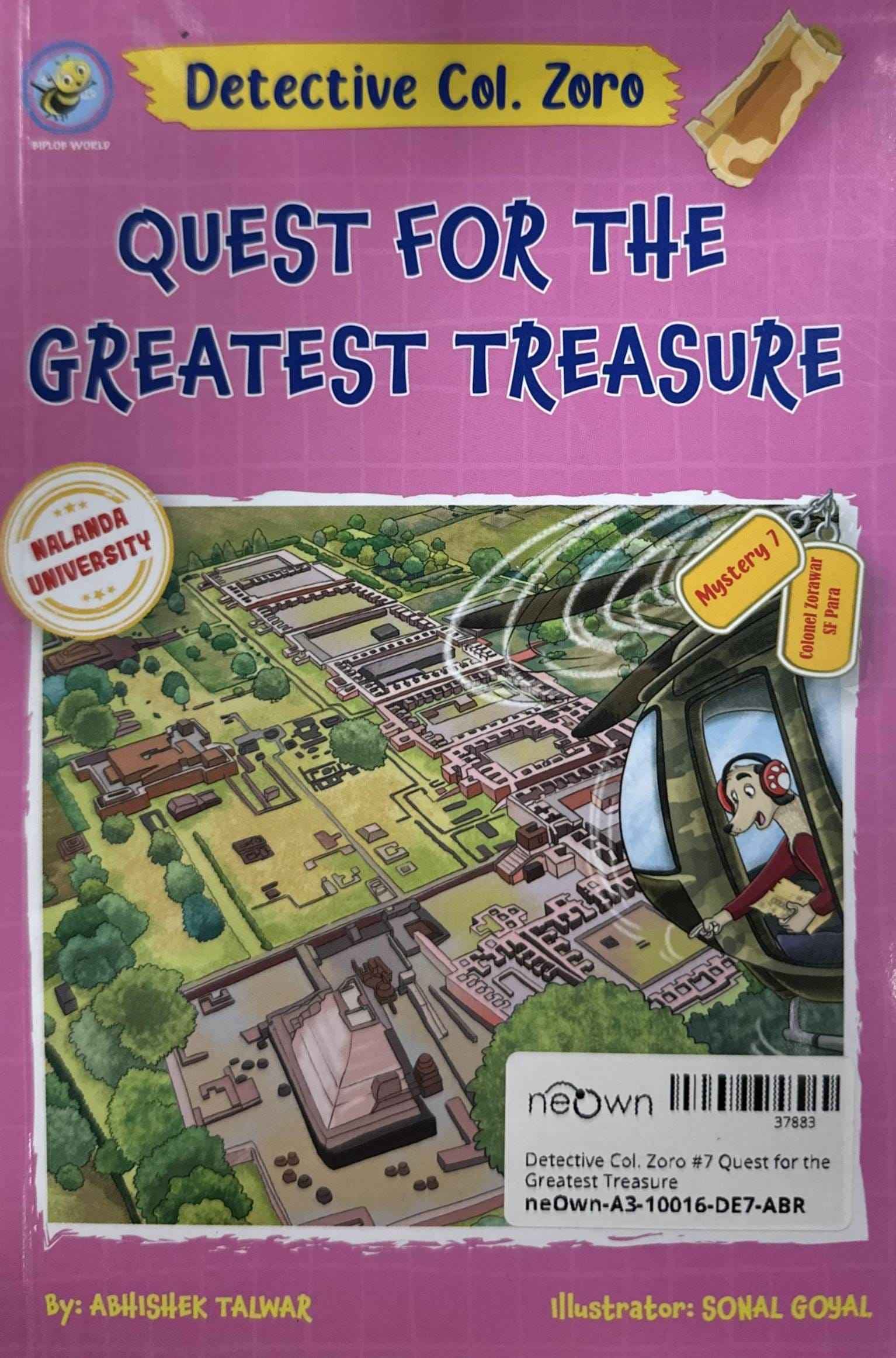 Detective Col. Zoro #7 Quest for the Greatest Treasure