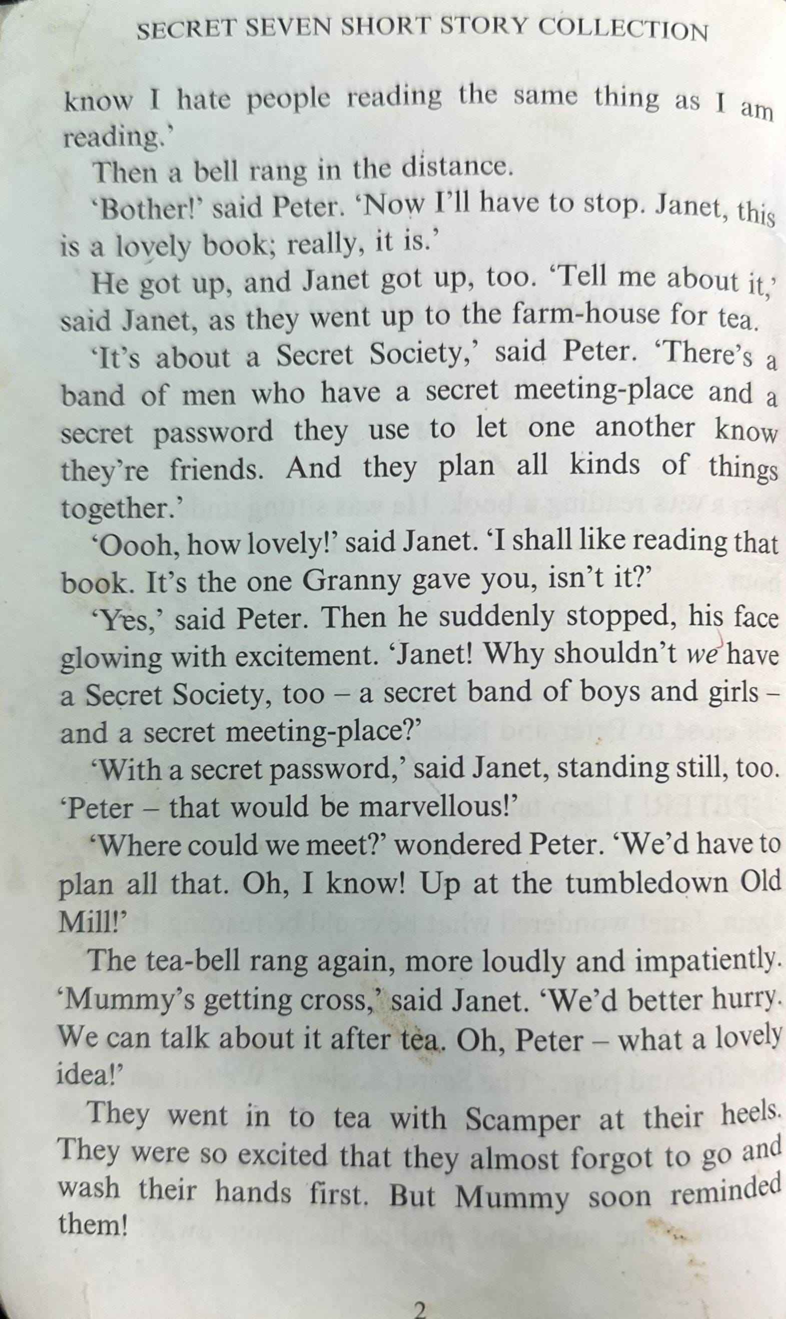 The Secret Seven #16 The Secret Seven Short Story Collection
