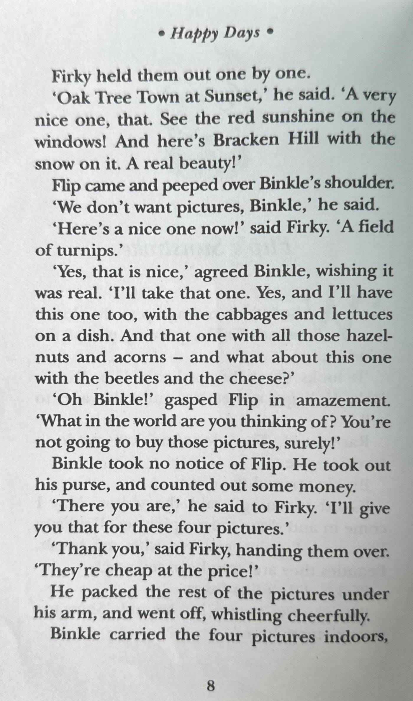 Happy Days: Binkle and Flip Misbehave