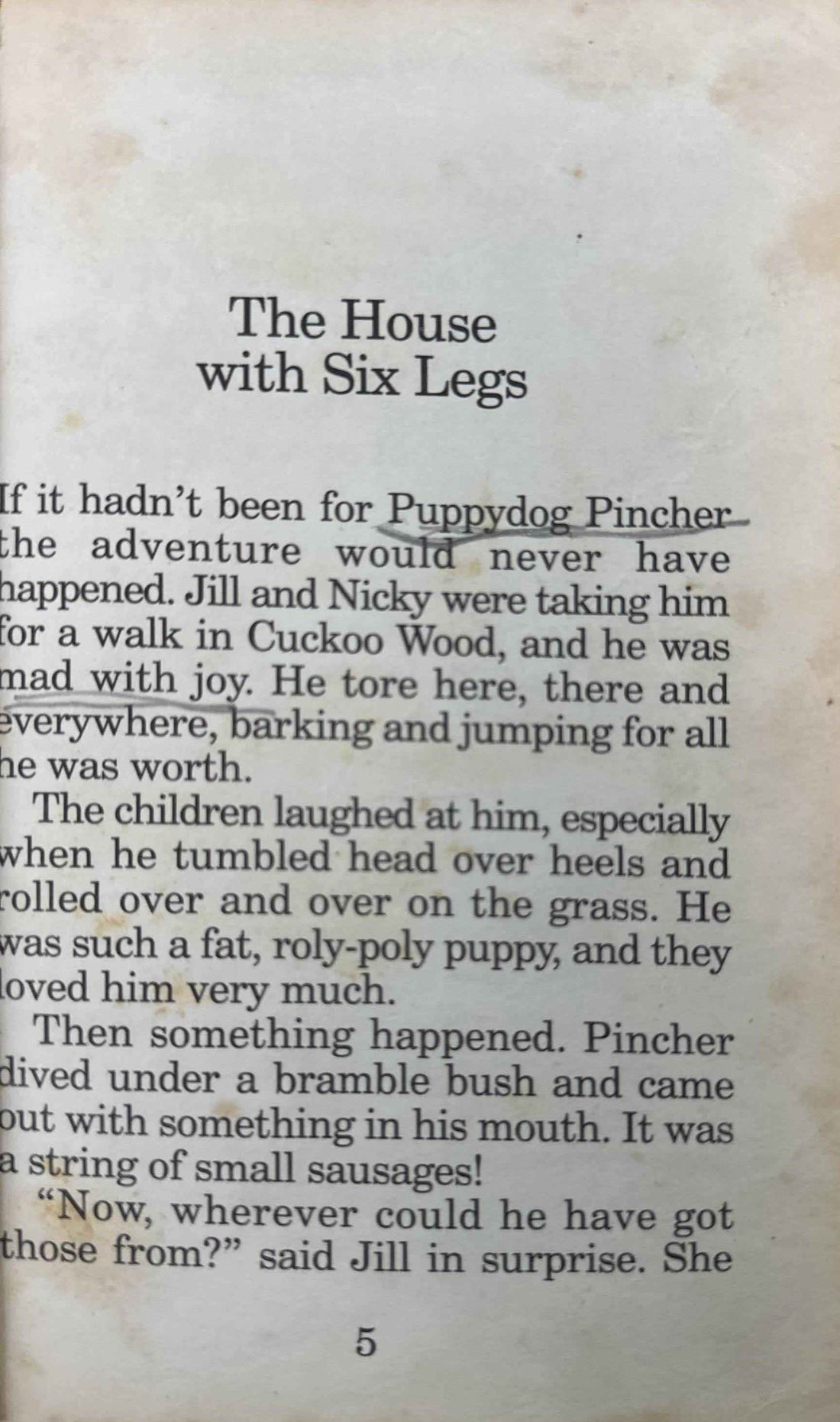 Popular Rewards: The House With Six Legs and Other Stories