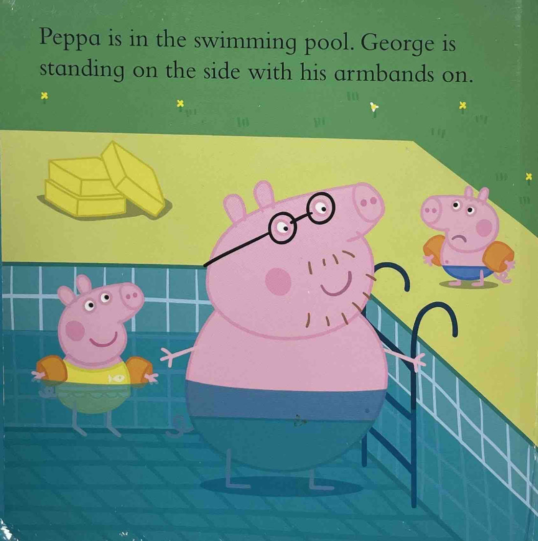 Peppa Pig: Peppa Goes Swimming (Board Book)
