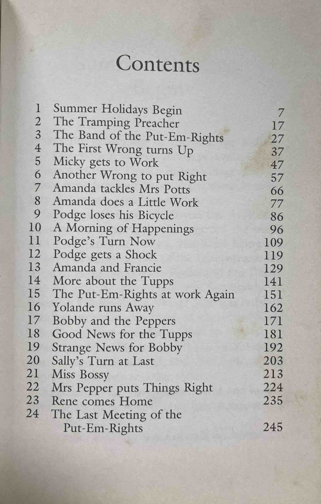The Put-Em-Rights