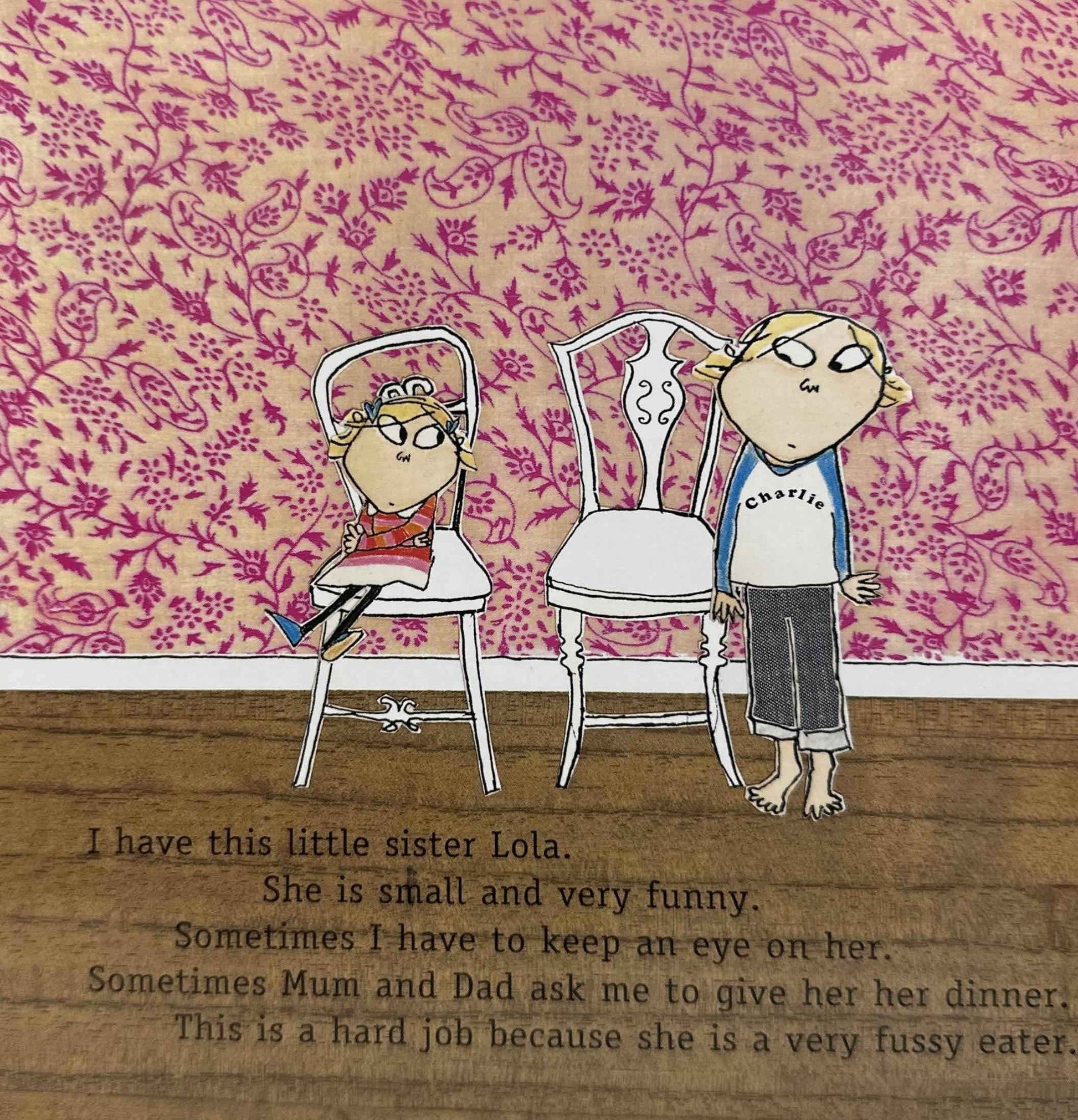 Charlie and Lola: I Will Not Ever Never Eat a Tomato (Board Book)