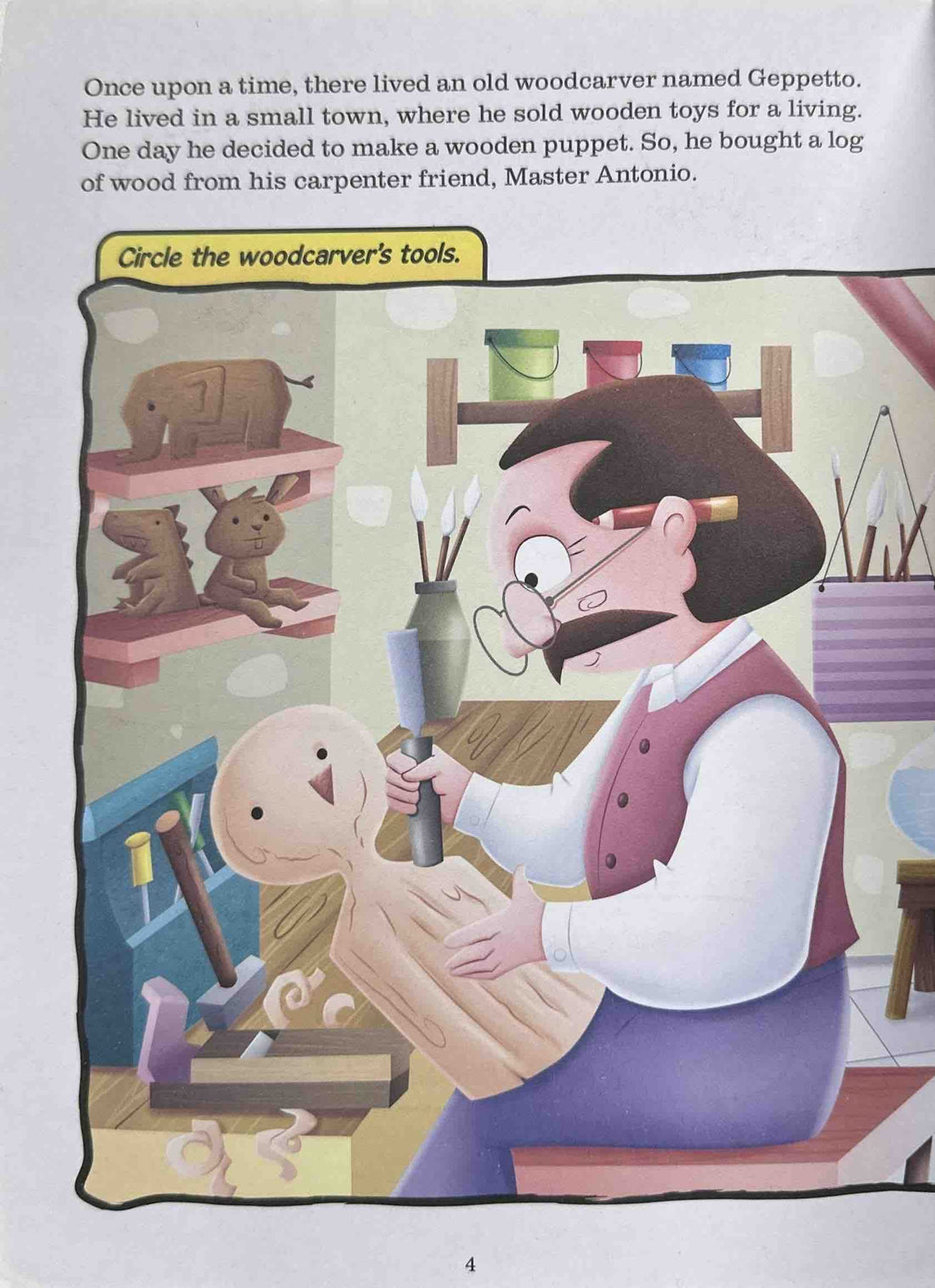 Pinocchio (Fairy Tales Comprehension)
