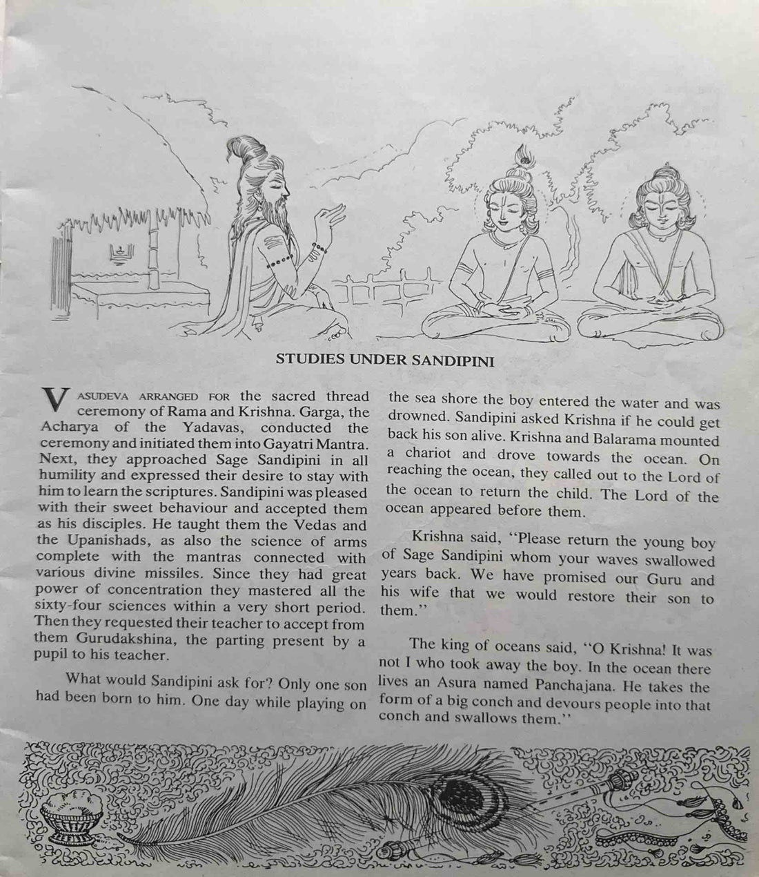 The Story of Sri Krishna for Children Part 2