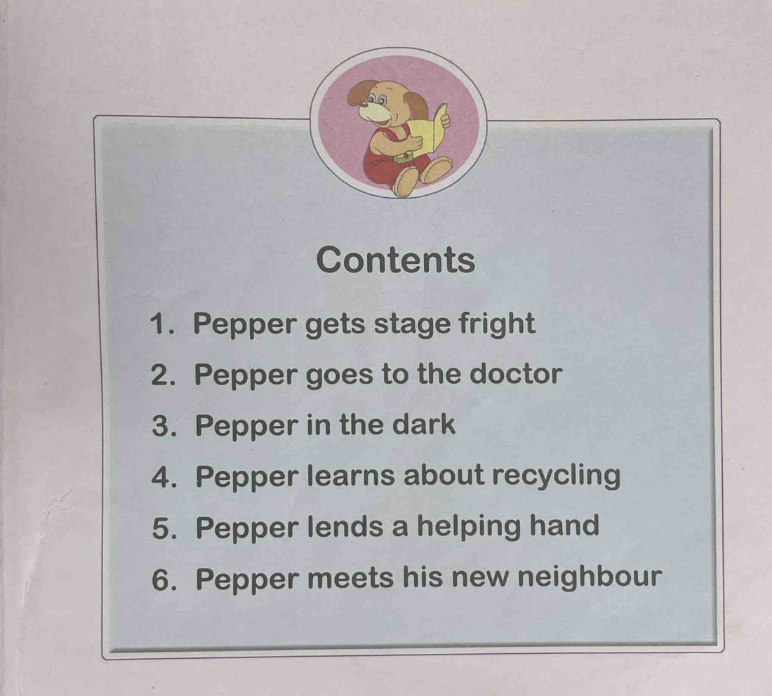 Read and Grow With Pepper: Pepper's Red Storybook (6 in 1)