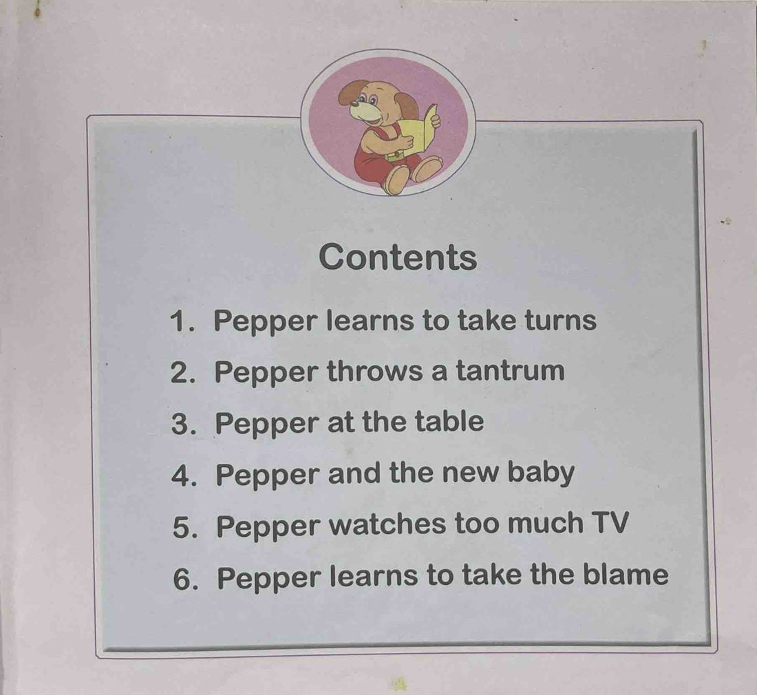 Read and Grow With Pepper: Pepper's Orange Storybook (6 in 1)