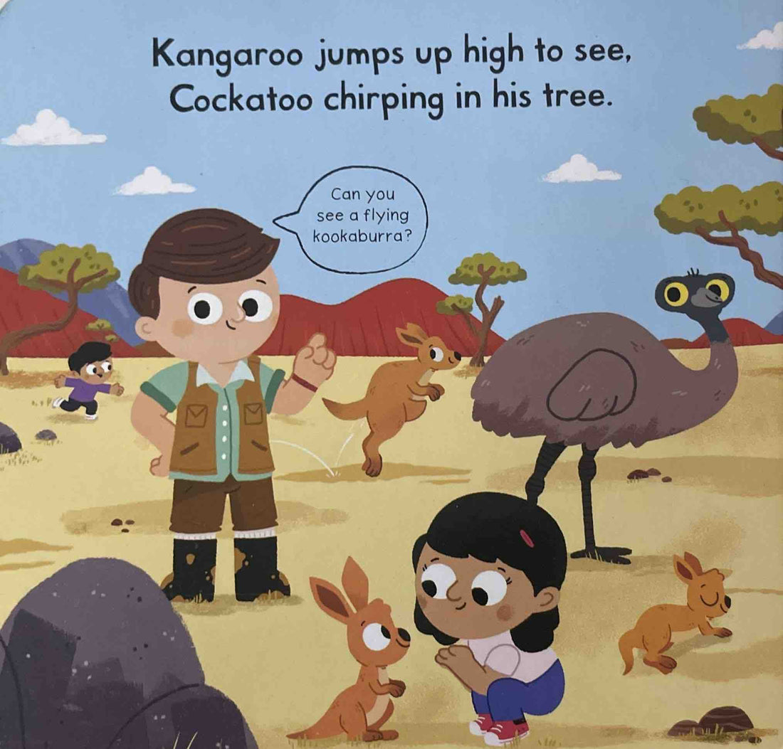 Busy Books: Busy Kangaroo (Push Pull Slide)