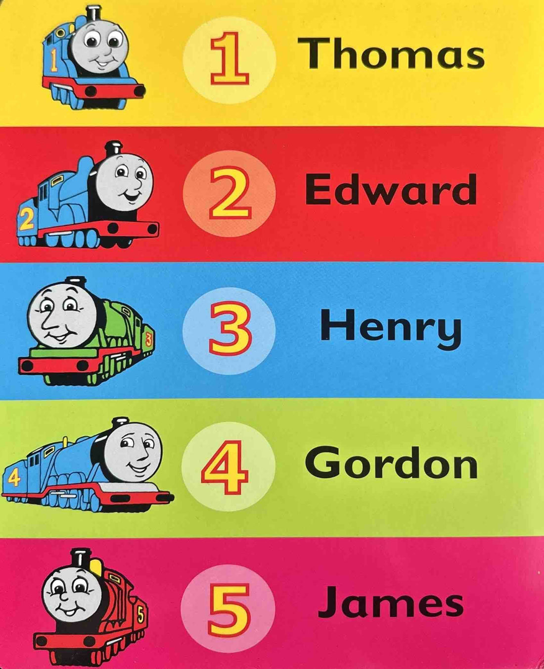 Thomas & Friends : 123 Counting Fun (Board Book)