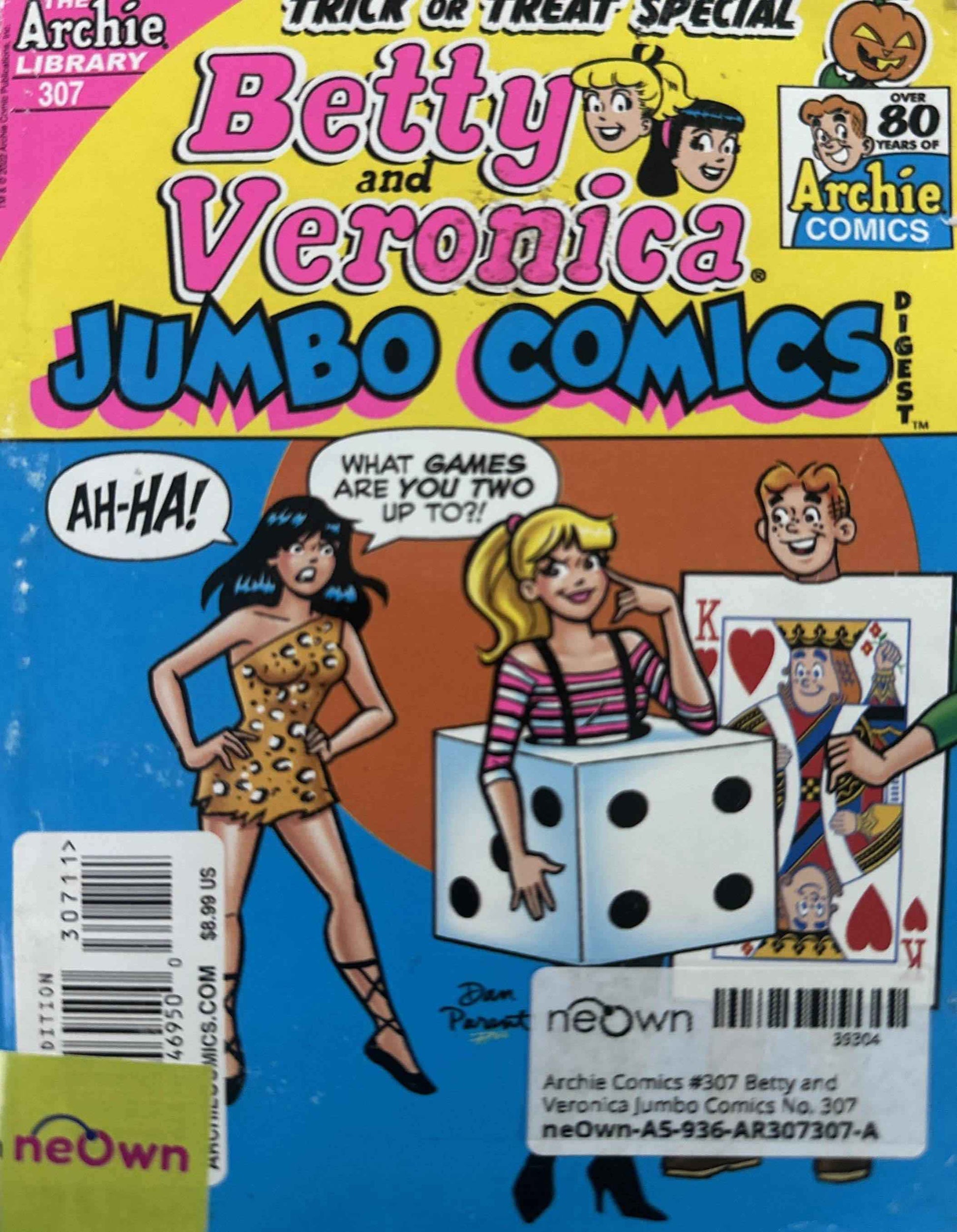 Archie Comics #307 Betty and Veronica Jumbo Comics No. 307