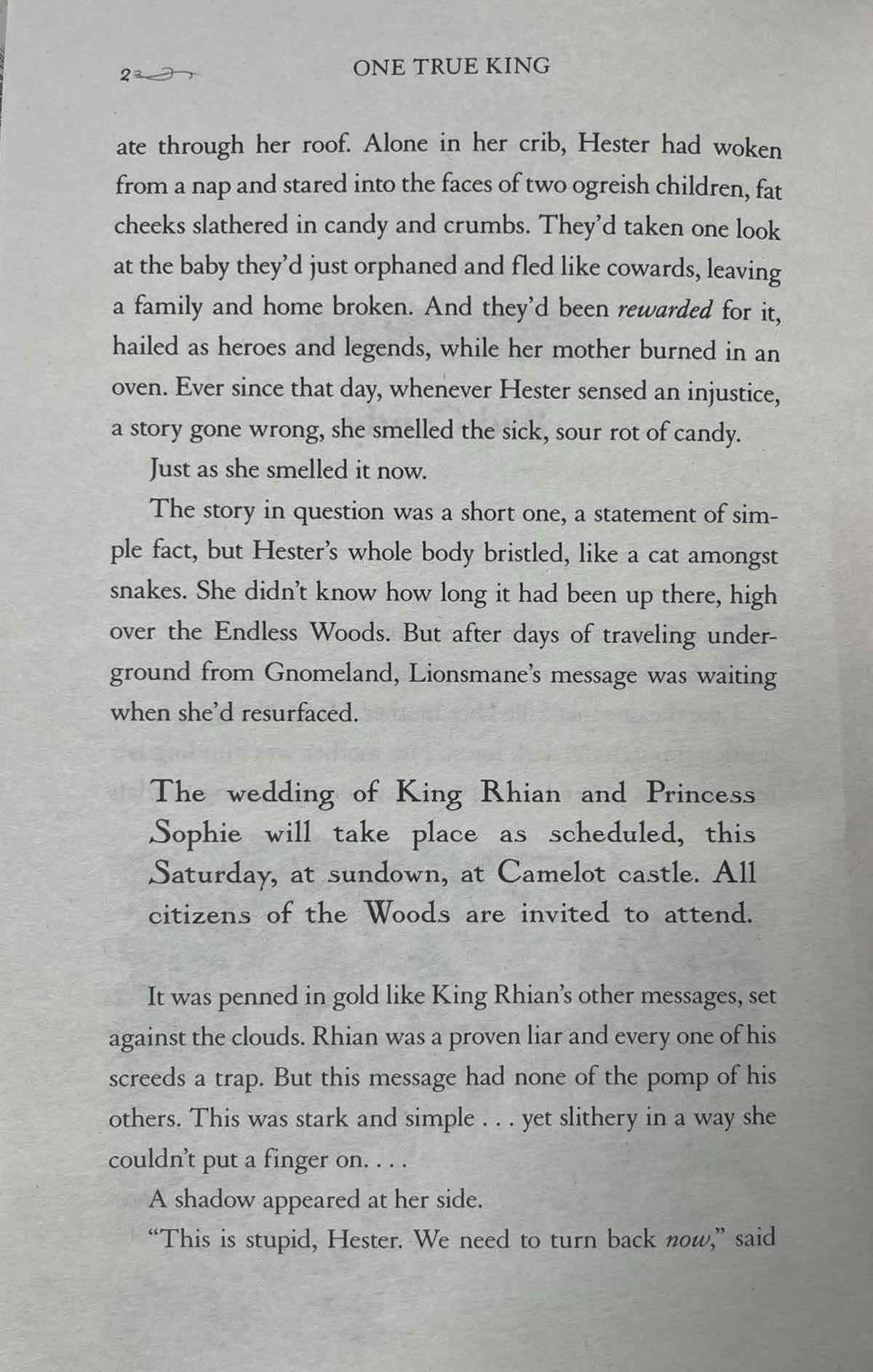 The School for Good and Evil #6 One True King