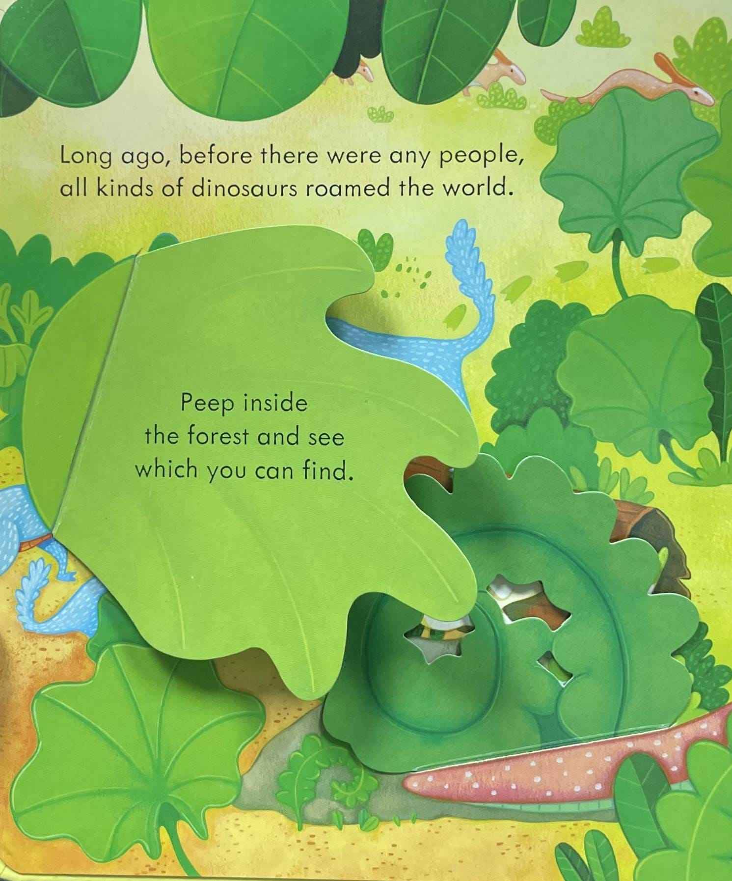 Usborne Peep Inside: Peep Inside Dinosaurs