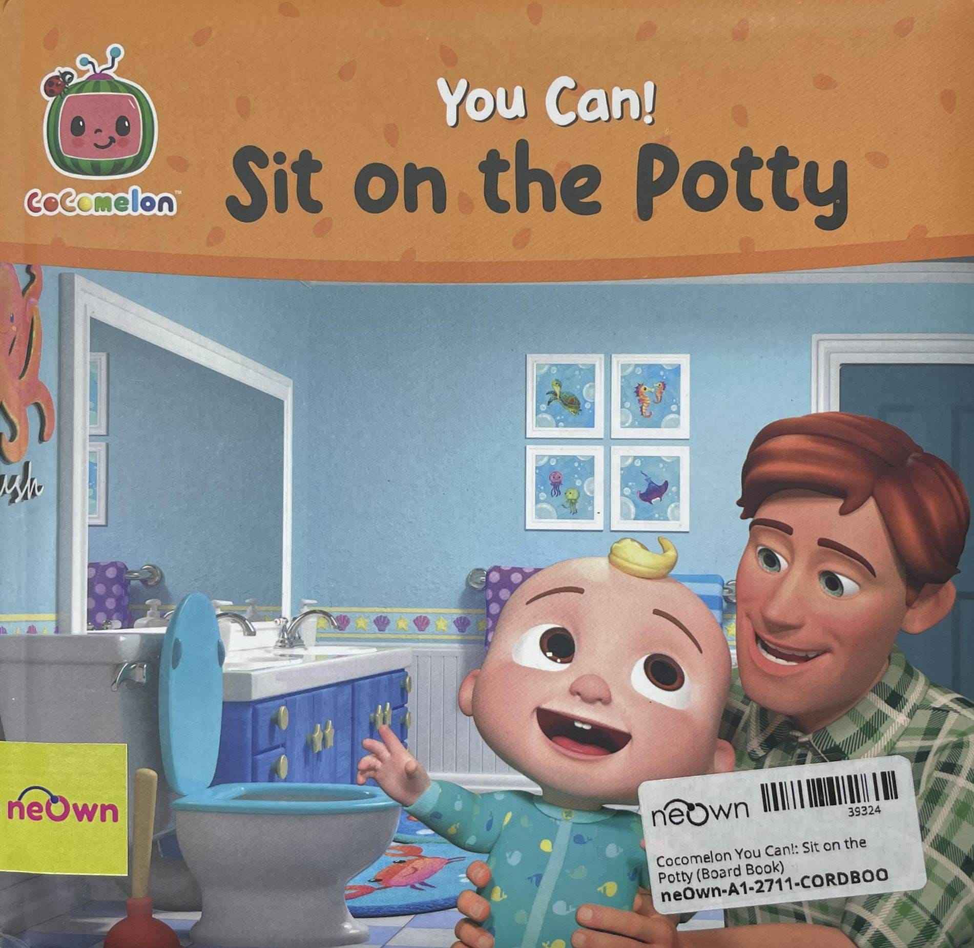 Cocomelon You Can!: Sit on the Potty (Board Book)