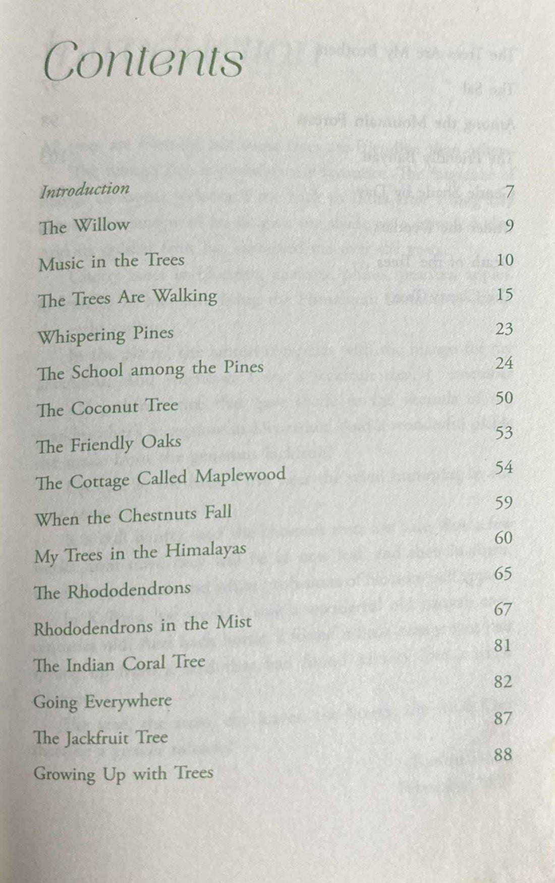 The Trees of Dehra
