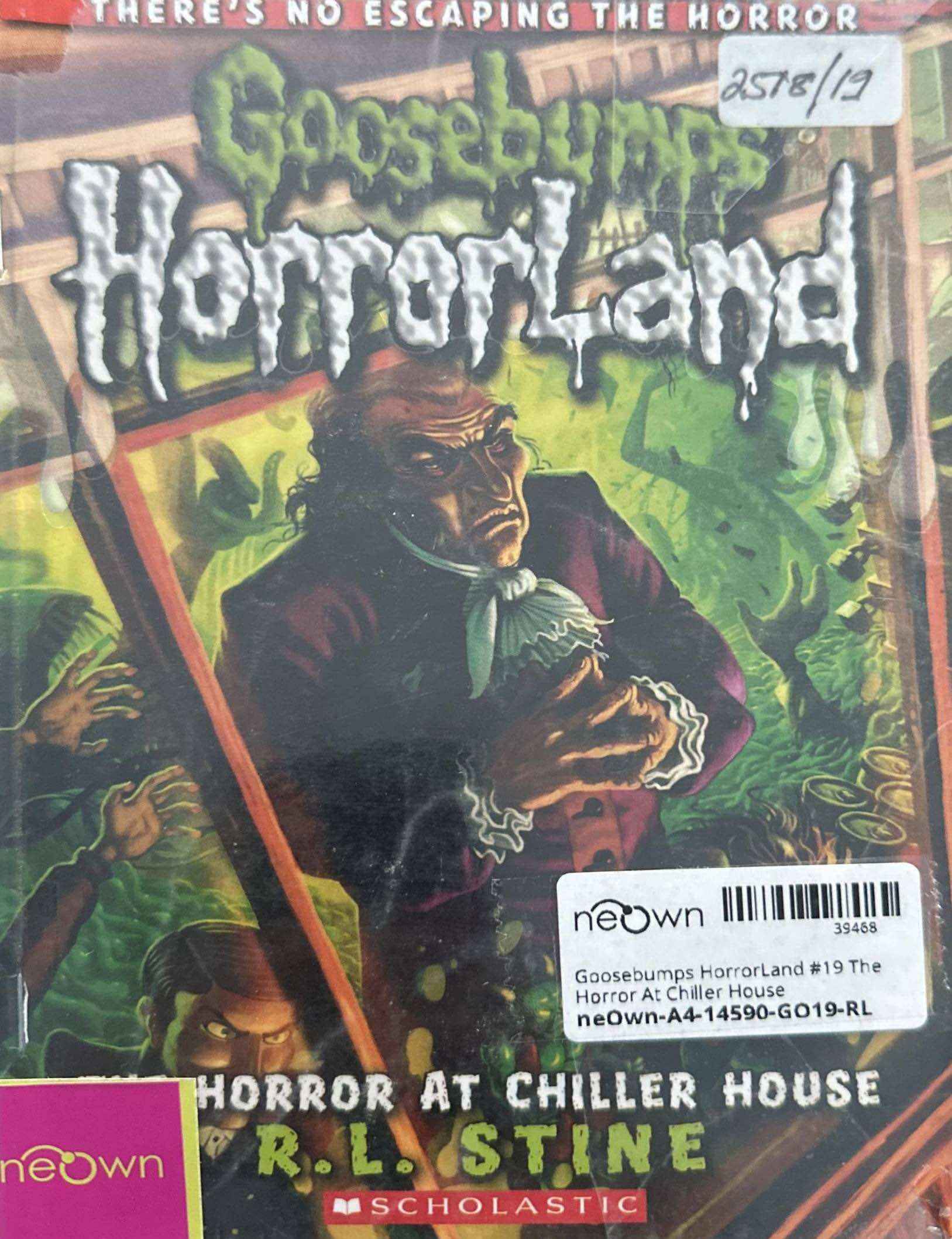 Goosebumps HorrorLand #19 The Horror At Chiller House