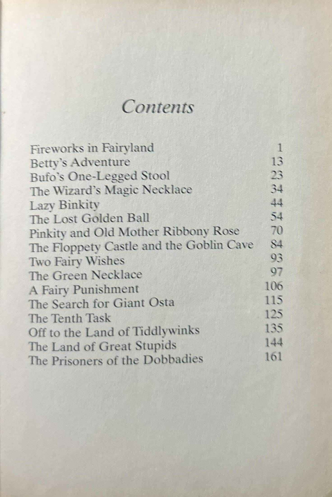 The Book of Fairies