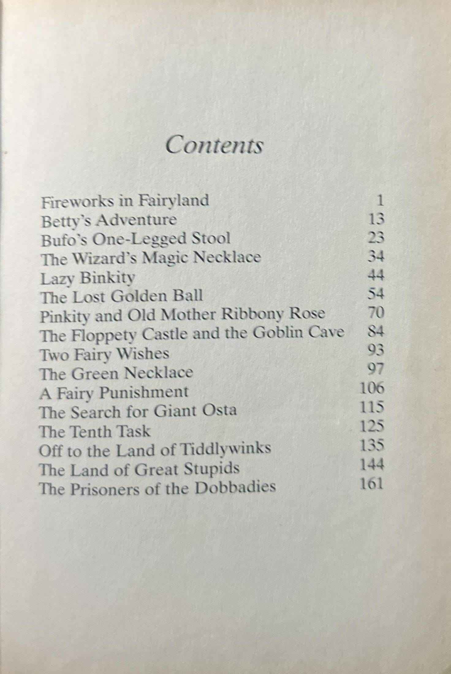 The Book of Fairies