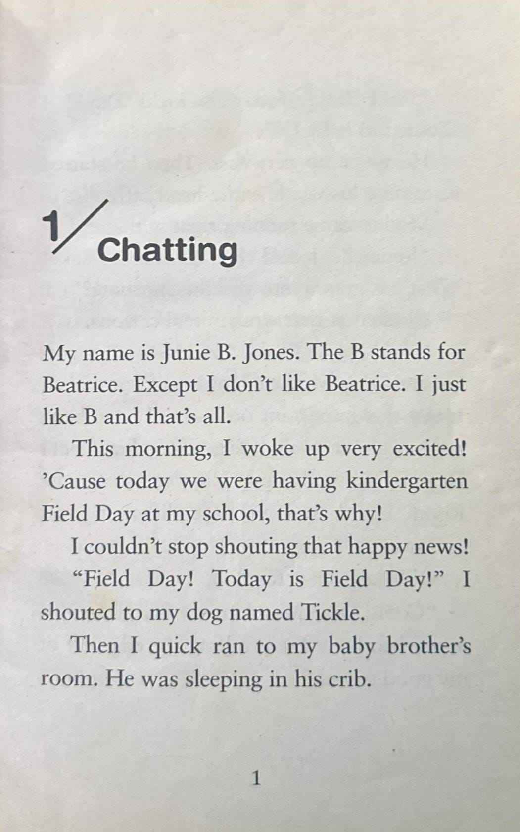Junie B. Jones #16 Junie B. Jones Is Captain Field Day