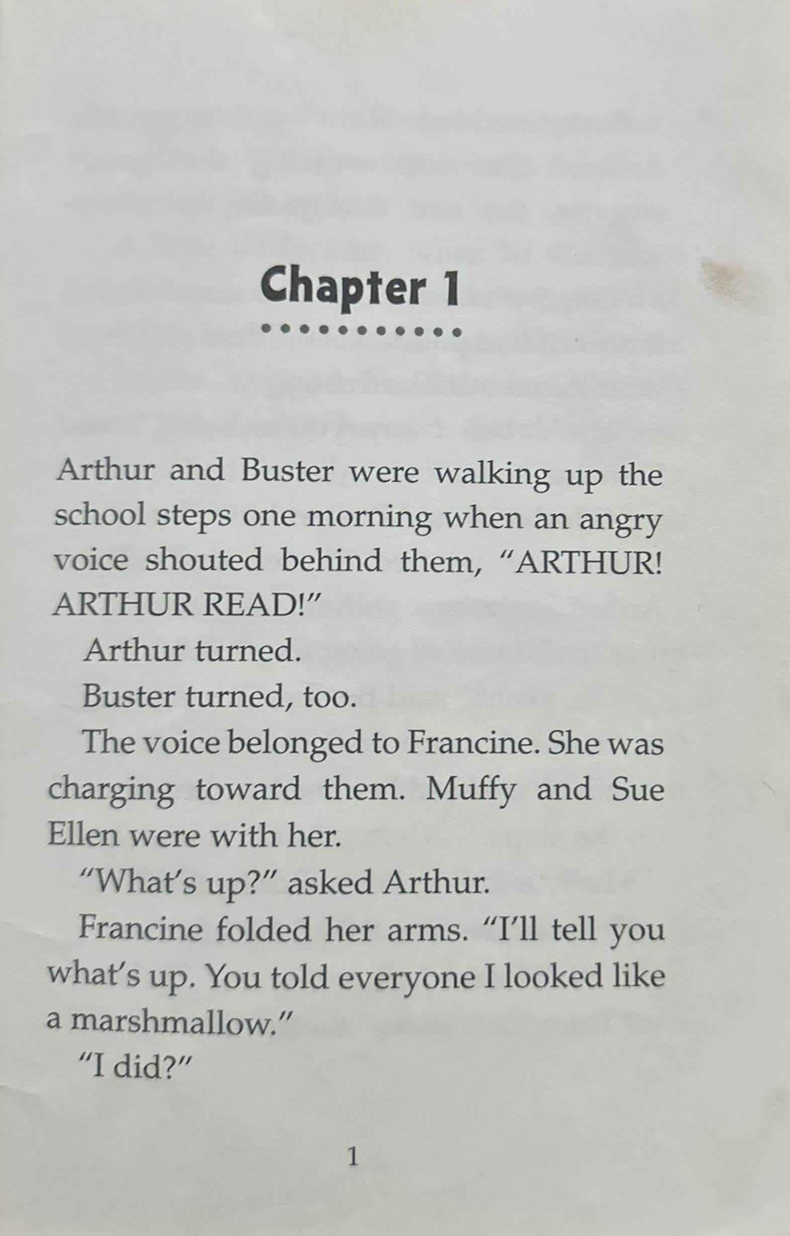 Arthur Chapter Books #6 Locked in the Library!