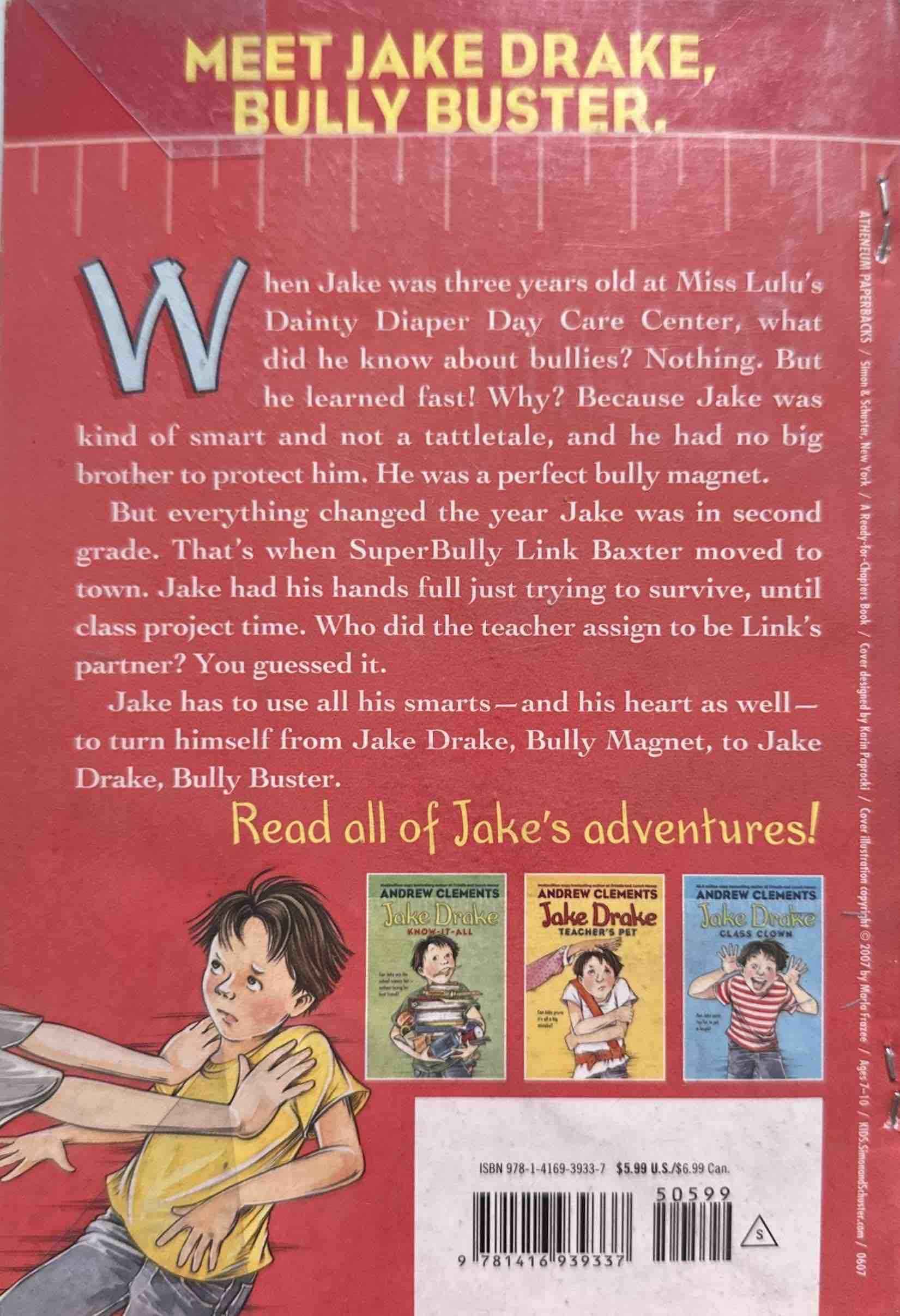 Jake Drake #1 Jake Drake, Bully Buster