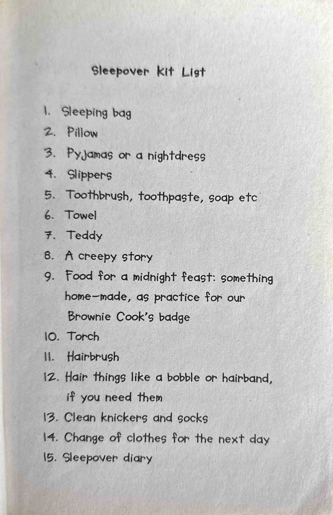 The Sleepover Club #9 The Sleepover Club Sleeps Out